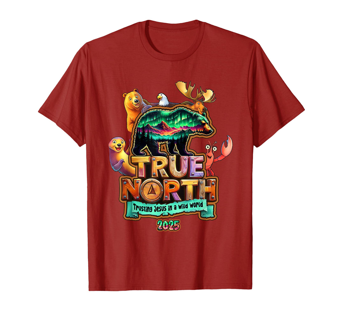 True-North VBS 2025 Trusting Jesus Wilderness Christian T-Shirt