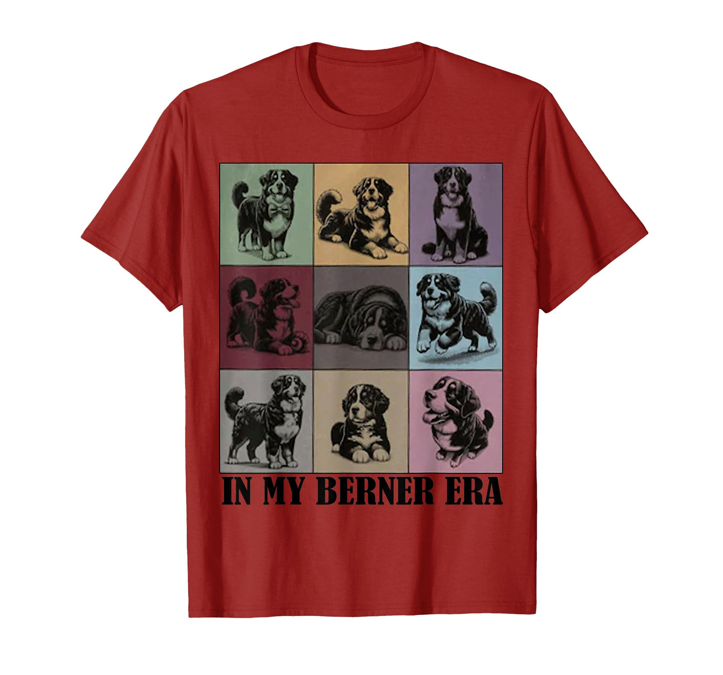 funny Dog Momy Quote In My Bernese Mountain Dog Berner Era T-Shirt for Men Women