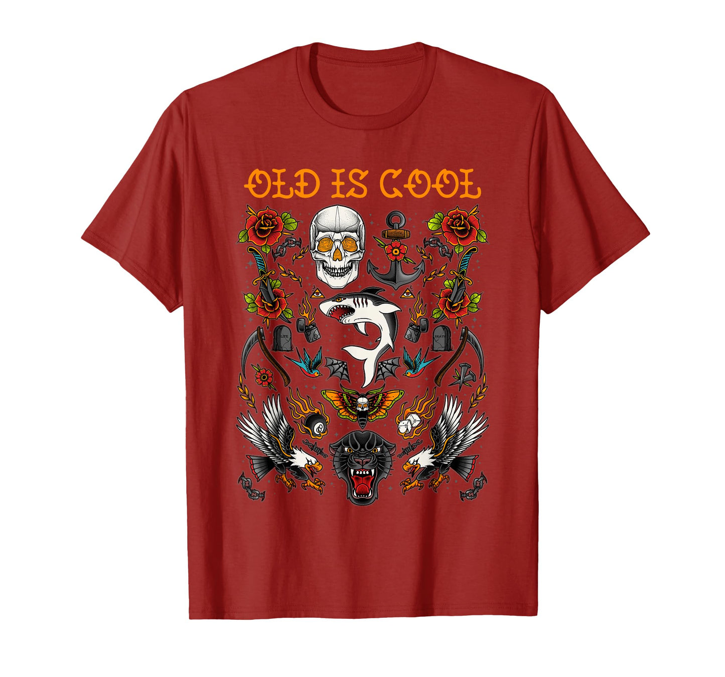 Old School Traditional Tattoo Style Shirt for Tattoo Artist T-Shirt
