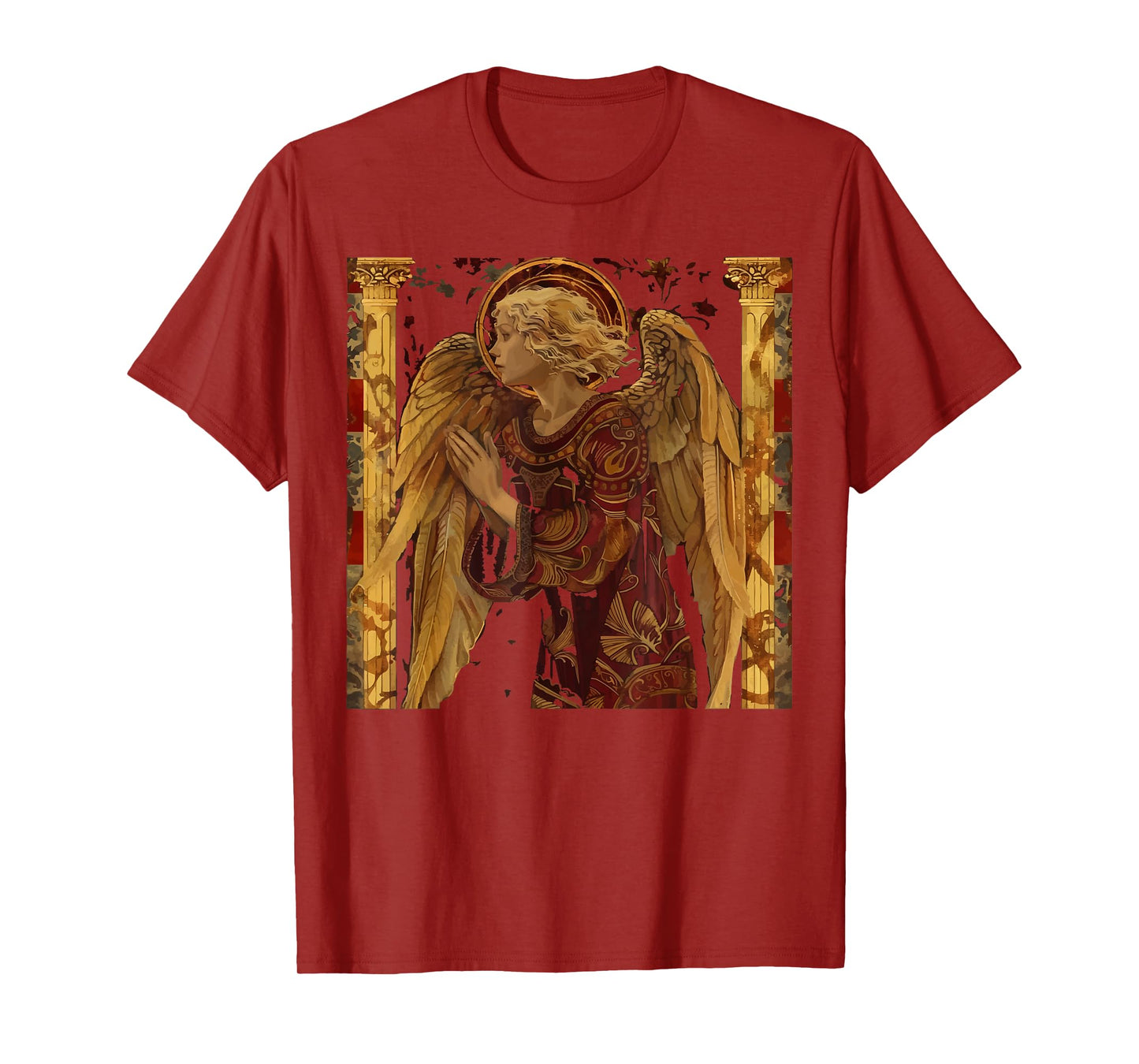 Archangel Gabriel Catholic Christianity Guardian Angel T-Shirt