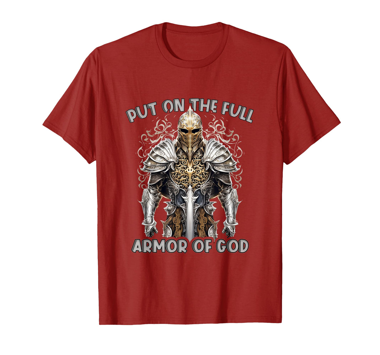Armor of God Christian Bible Verse Religious T-Shirt