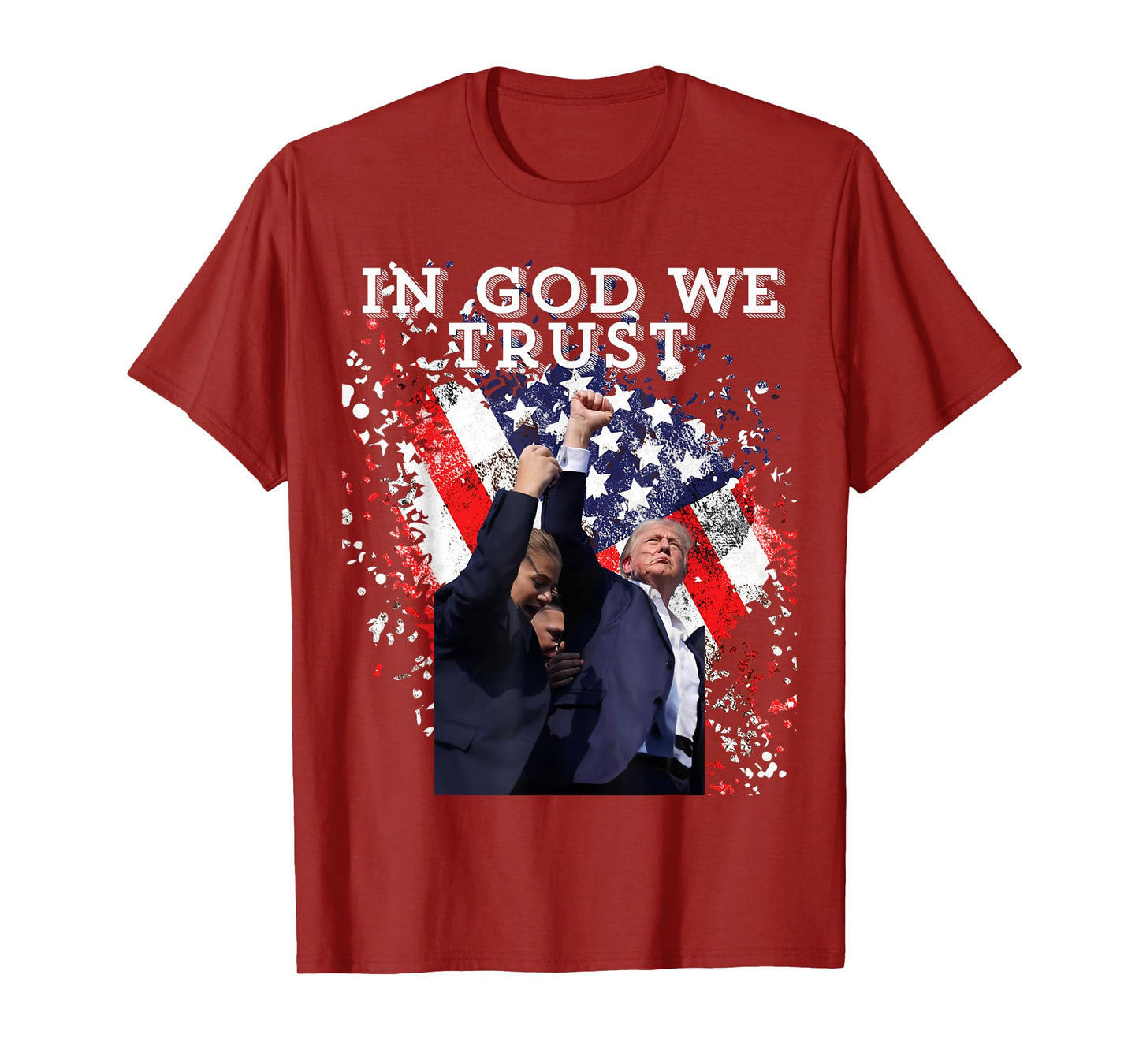 Trump Rally Shooter "In God We Trust" Trump 2024 T-Shirt