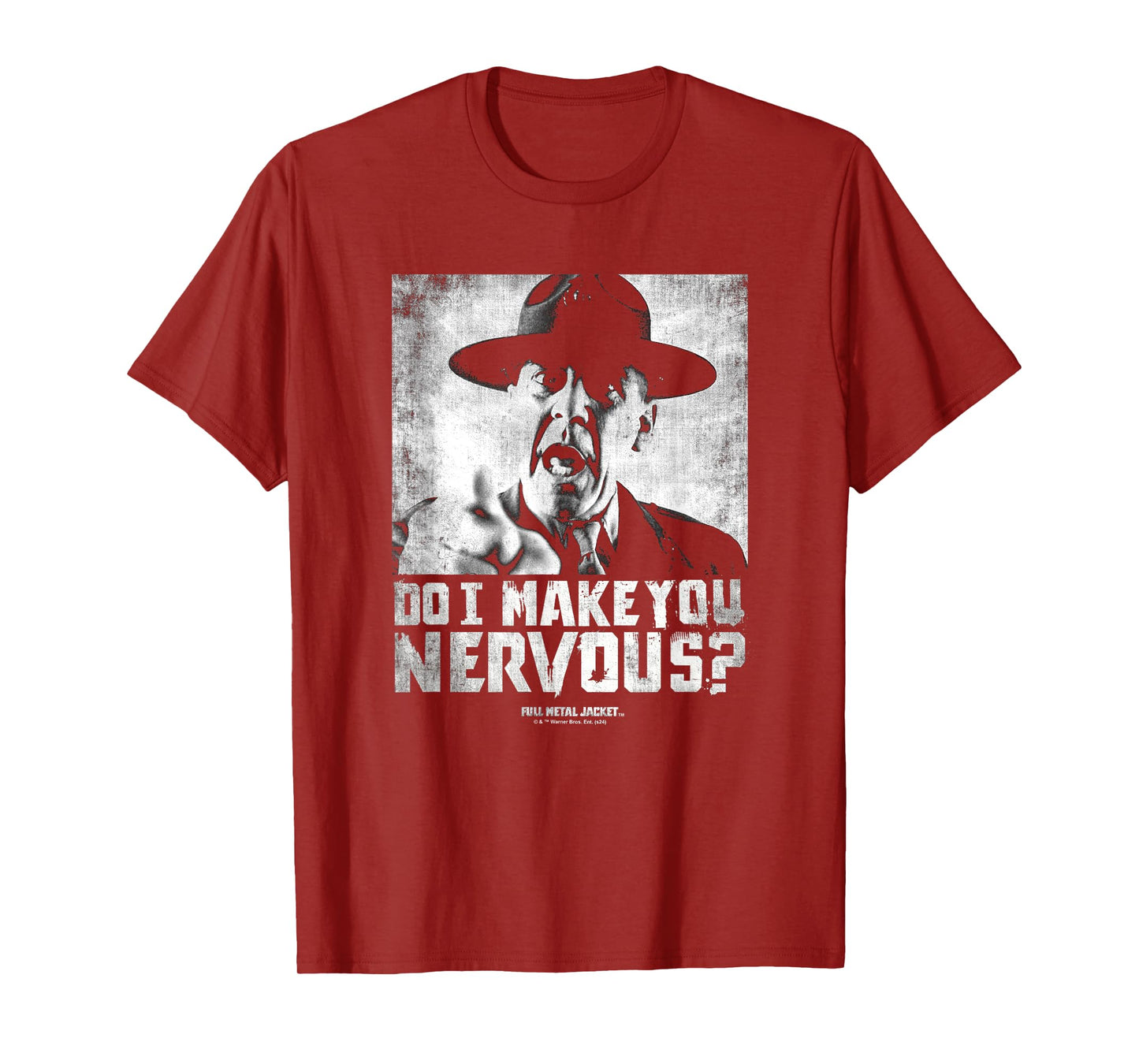 Full Metal Jacket Do I Make You Nervous T-Shirt