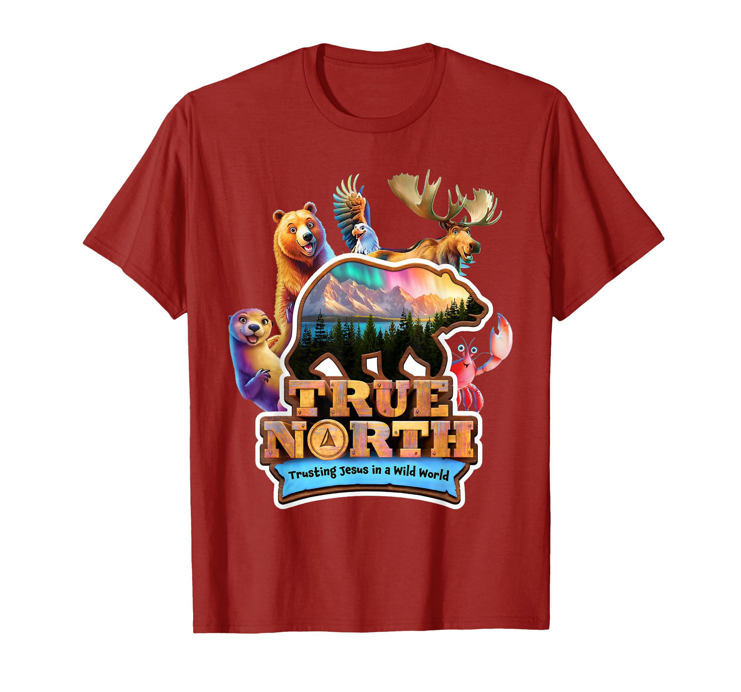 True North VBS 2025 Trusting Jesus Christian Camp T-Shirt