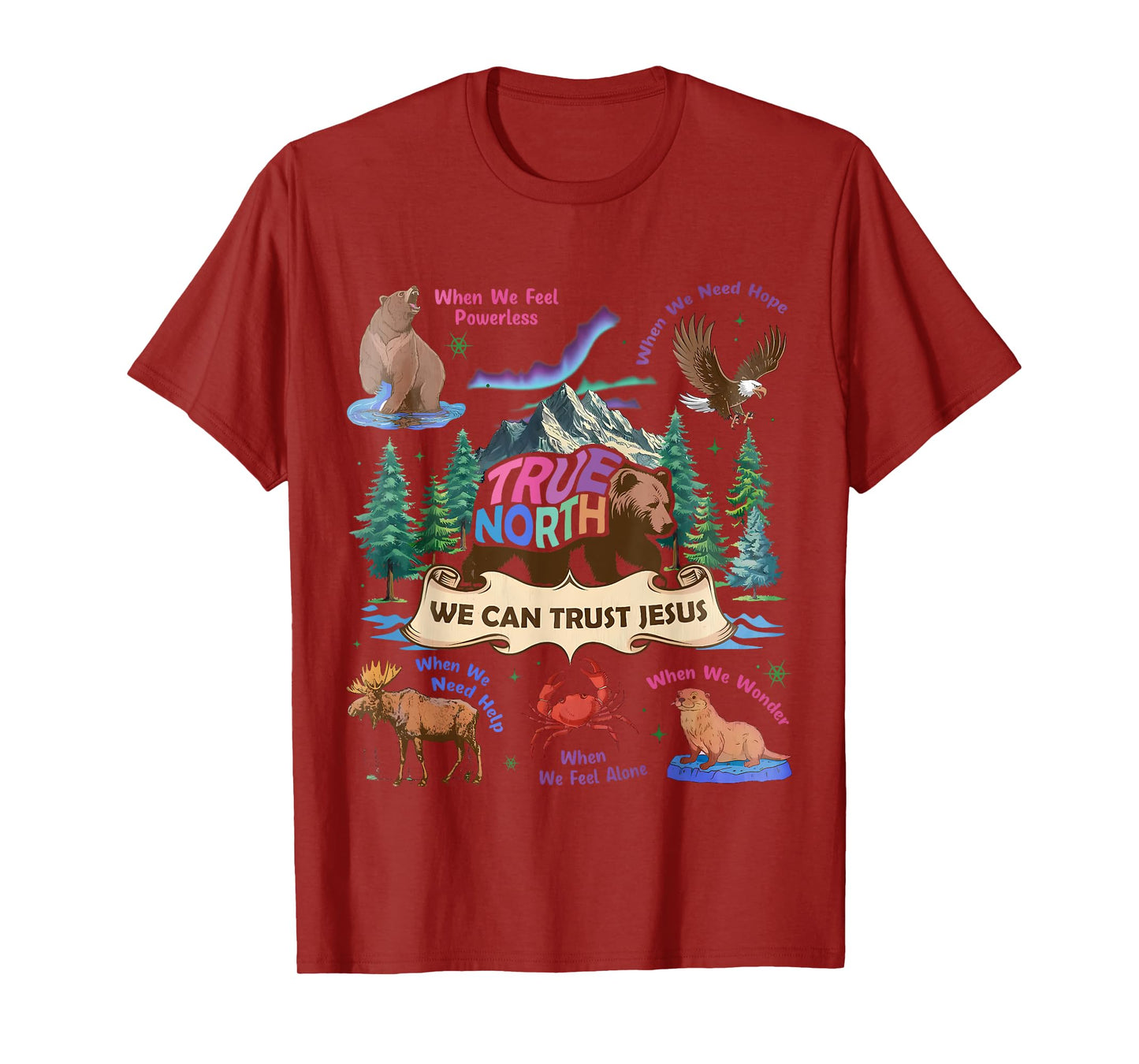 True North VBS 2025 Trusting Jesus Wilderness Christian T-Shirt