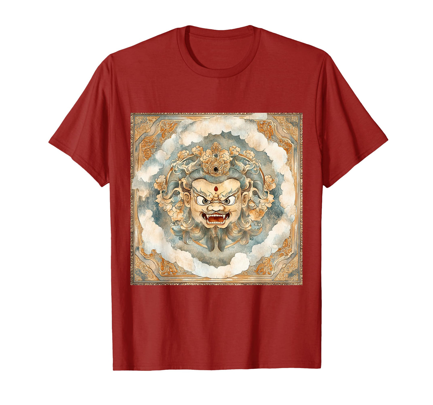 Mahakala Protector Tibetan Buddhism Ancient Deity T-Shirt