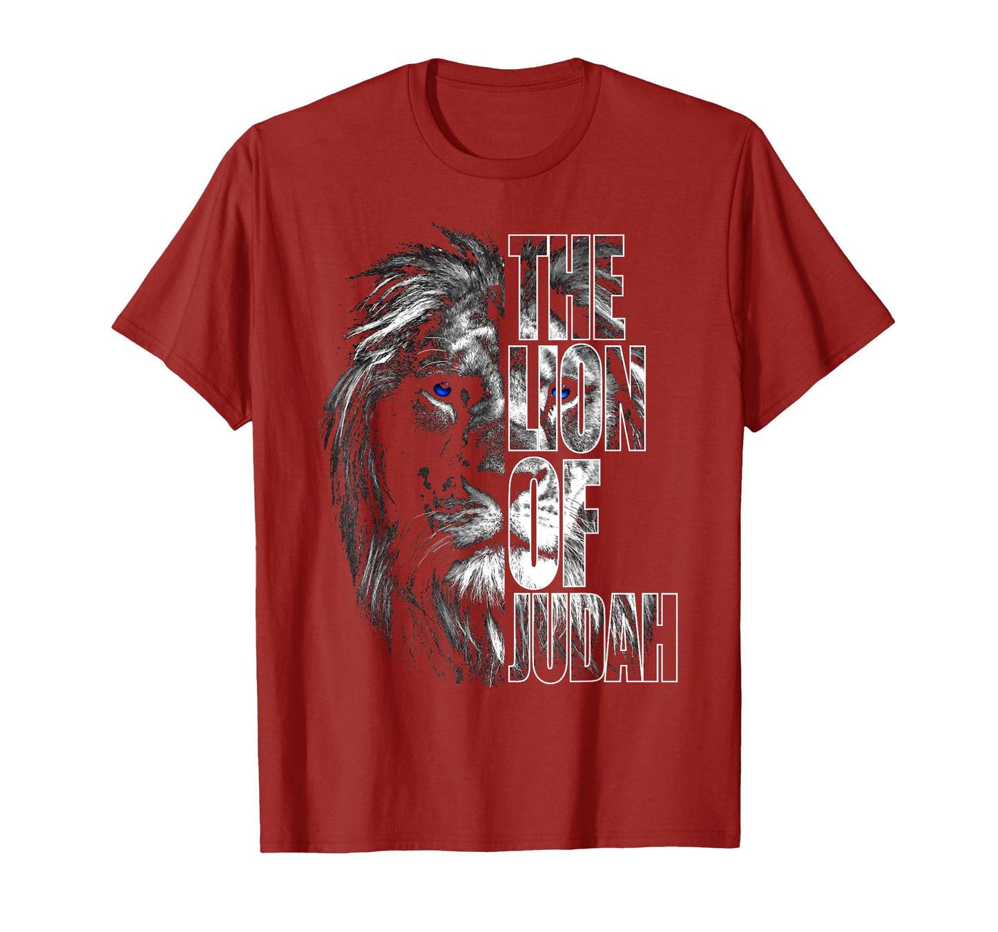 Lion of Judah Jesus Christian Faith Over Fear T-Shirt