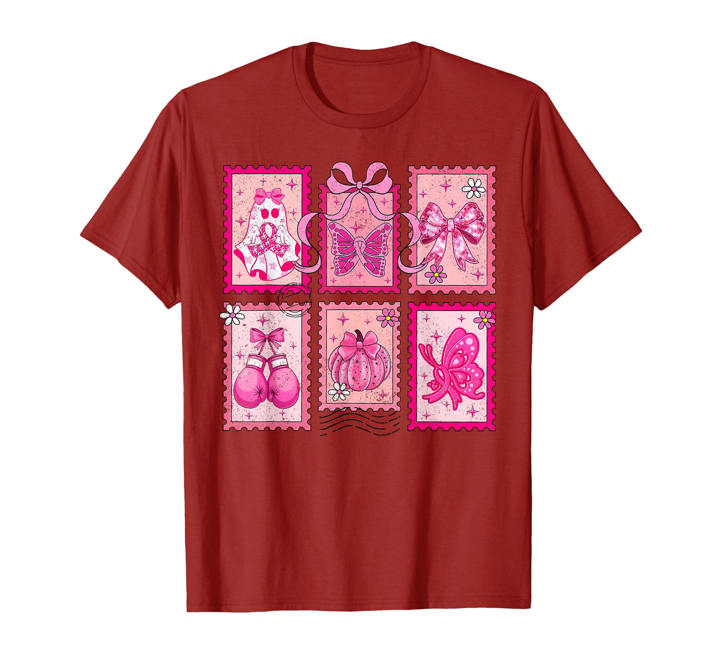 Breast Cancer Awareness Halloween, Breast Cancer Ghost Nurse T-Shirt