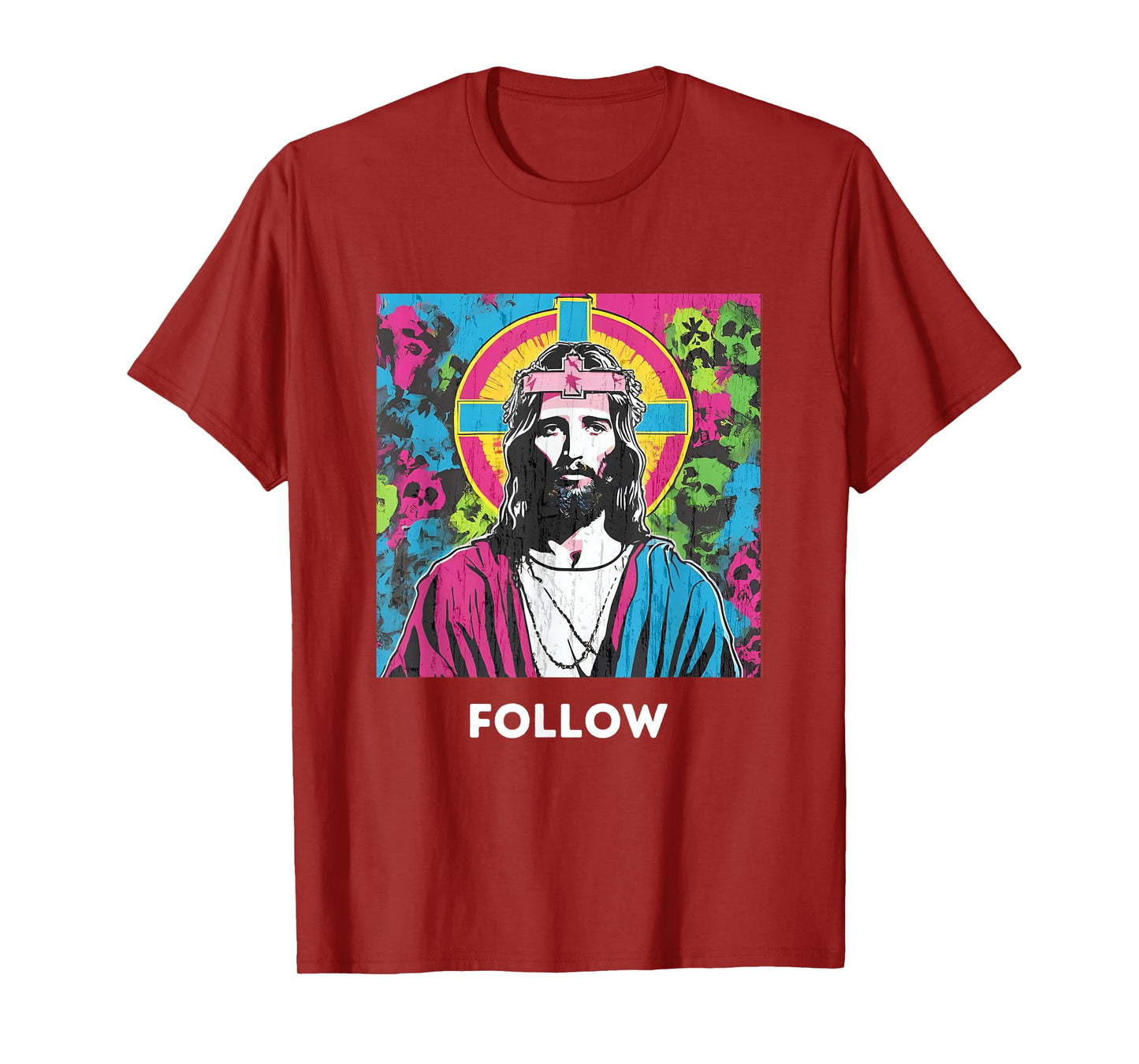 Pop Art Jesus – Faith in Color T-Shirt