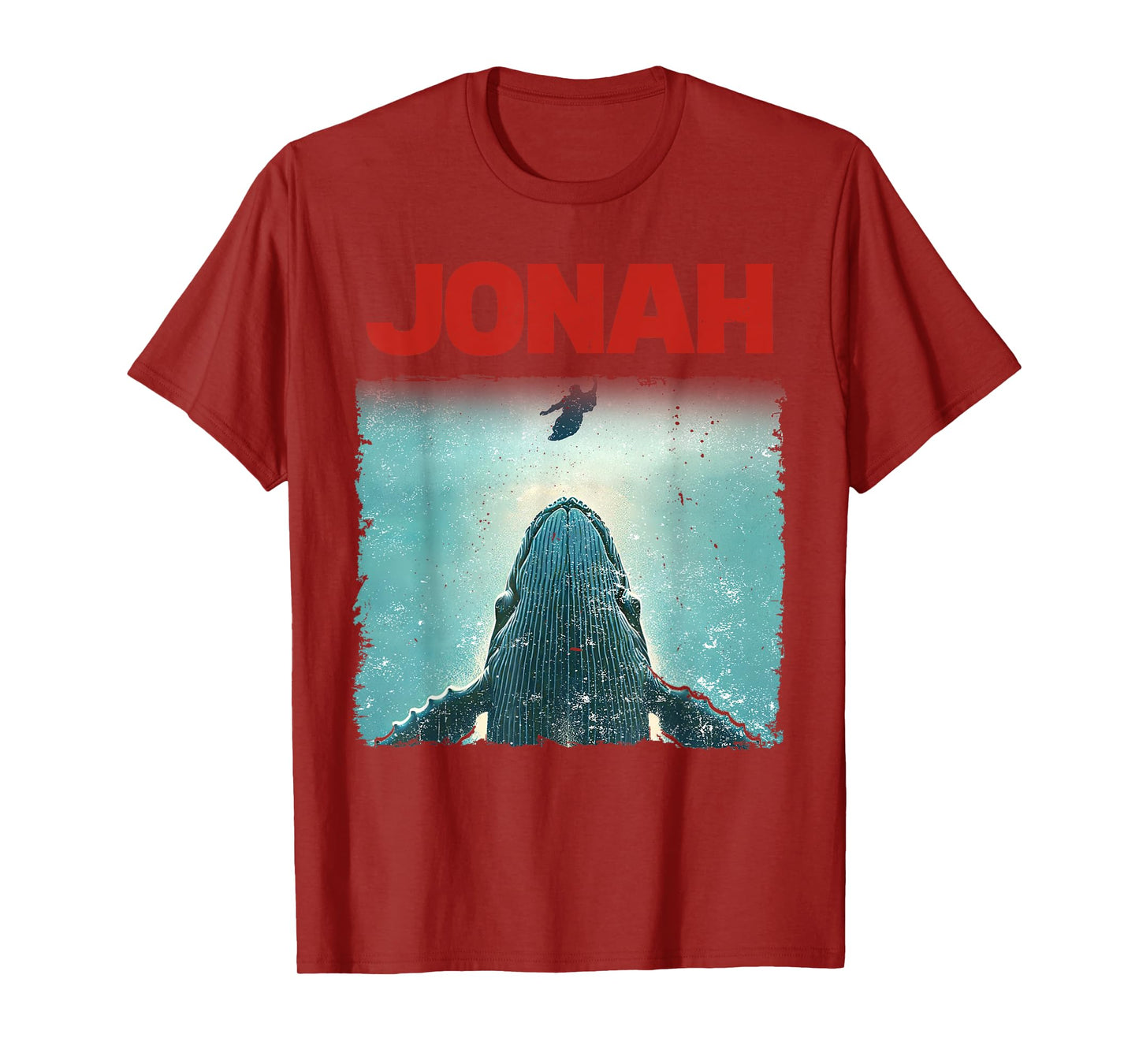 Jonah And The Whale Film Poster Men Women Faith Jesus T-Shirt