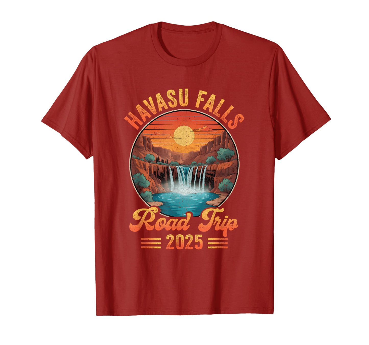 Havasu Falls Road Trip 2025 Summer Vacation Family Matching T-Shirt