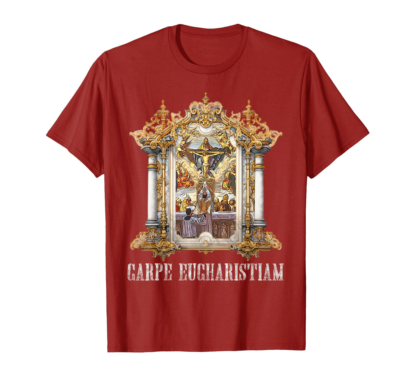 Eucharistic Consecration Traditional Latin Mass Catholic T-Shirt
