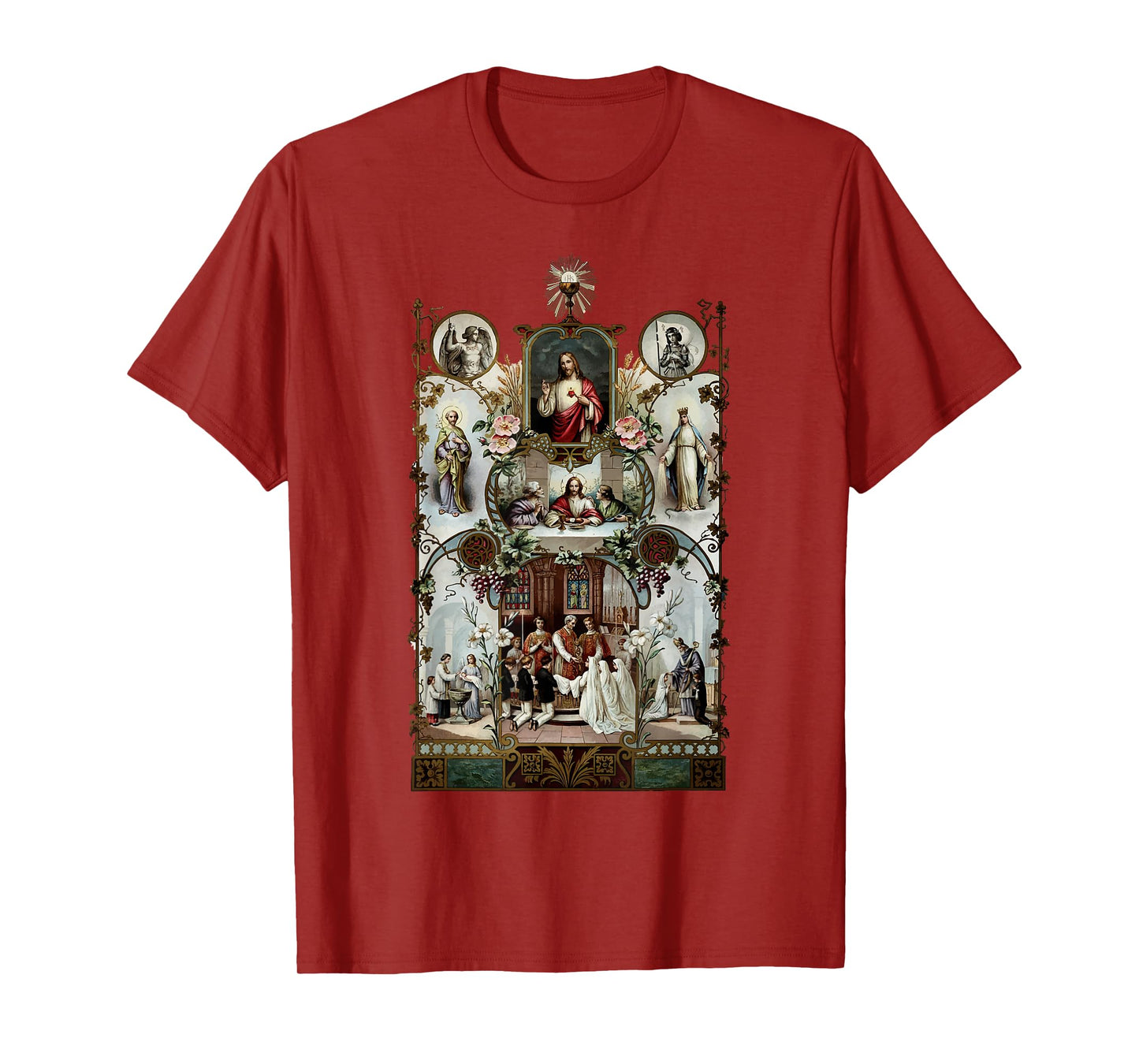 Catholic 1st Holy Communion Traditional Latin Mass T-Shirt