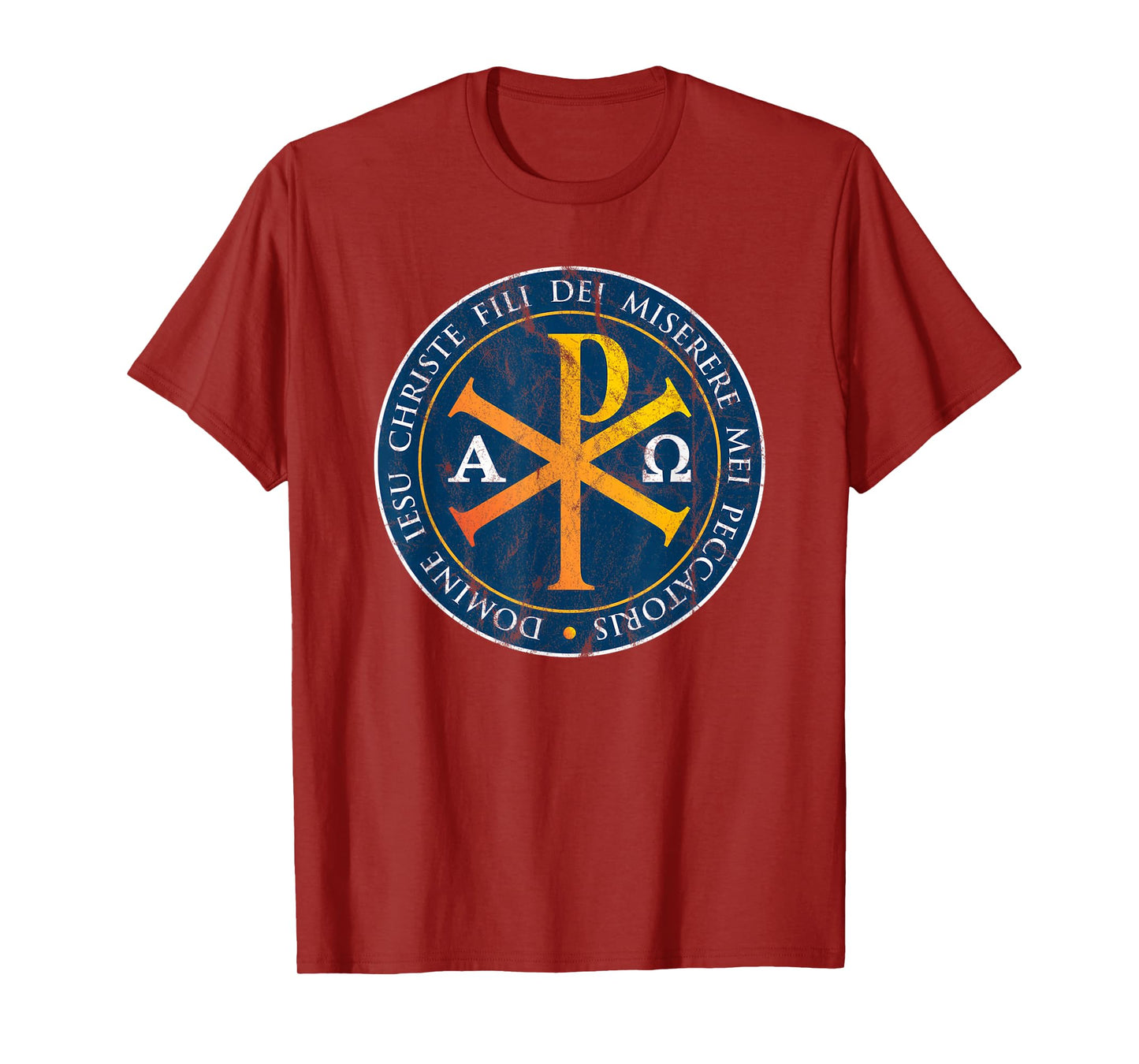 Christogram Jesus Gifts for Catholics Christian Gifts Cross T-Shirt