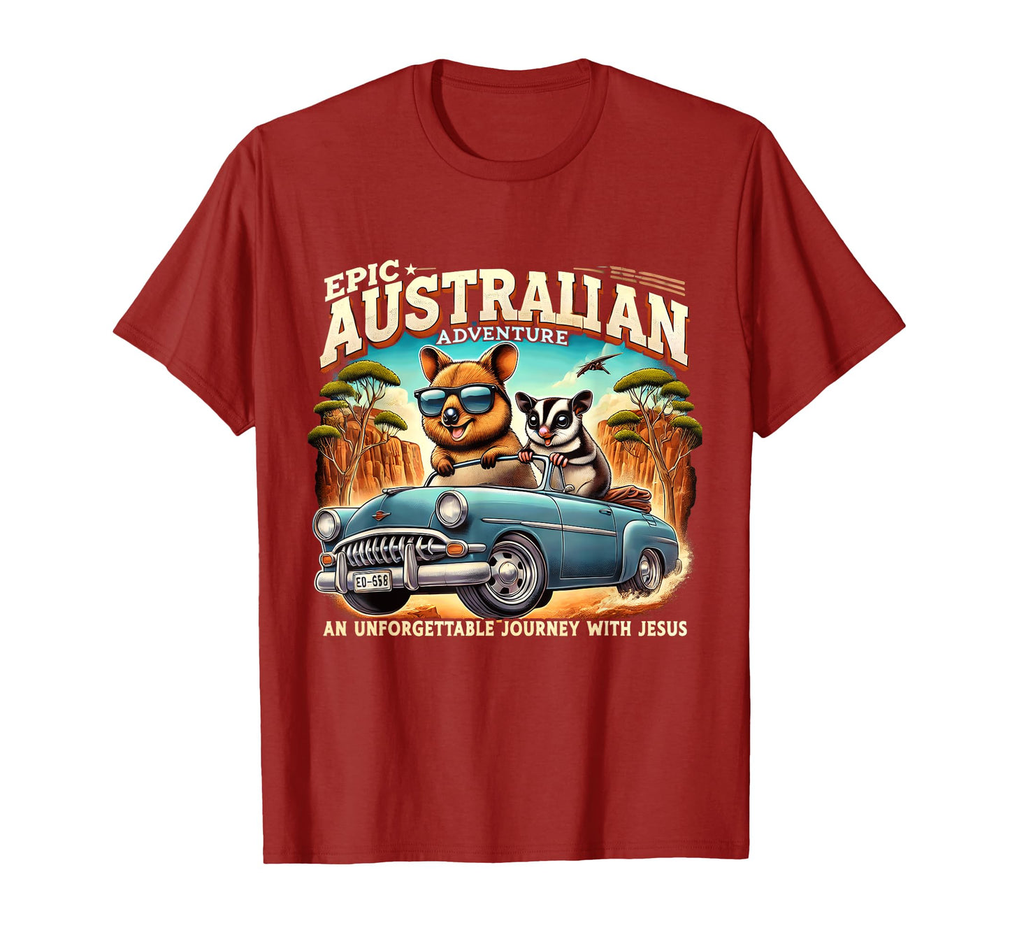 Epic Australian Adventure Journey with Jesus VBS 2025 T-Shirt