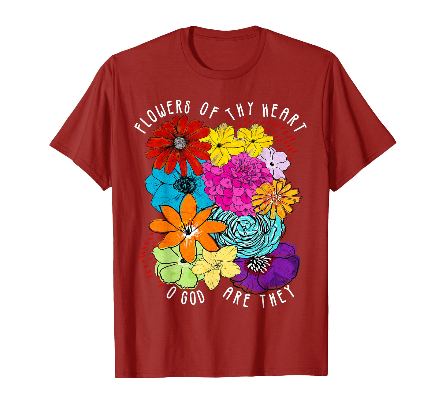 Flowers of Thy Heart Godspell Musical Theatre T-Shirt