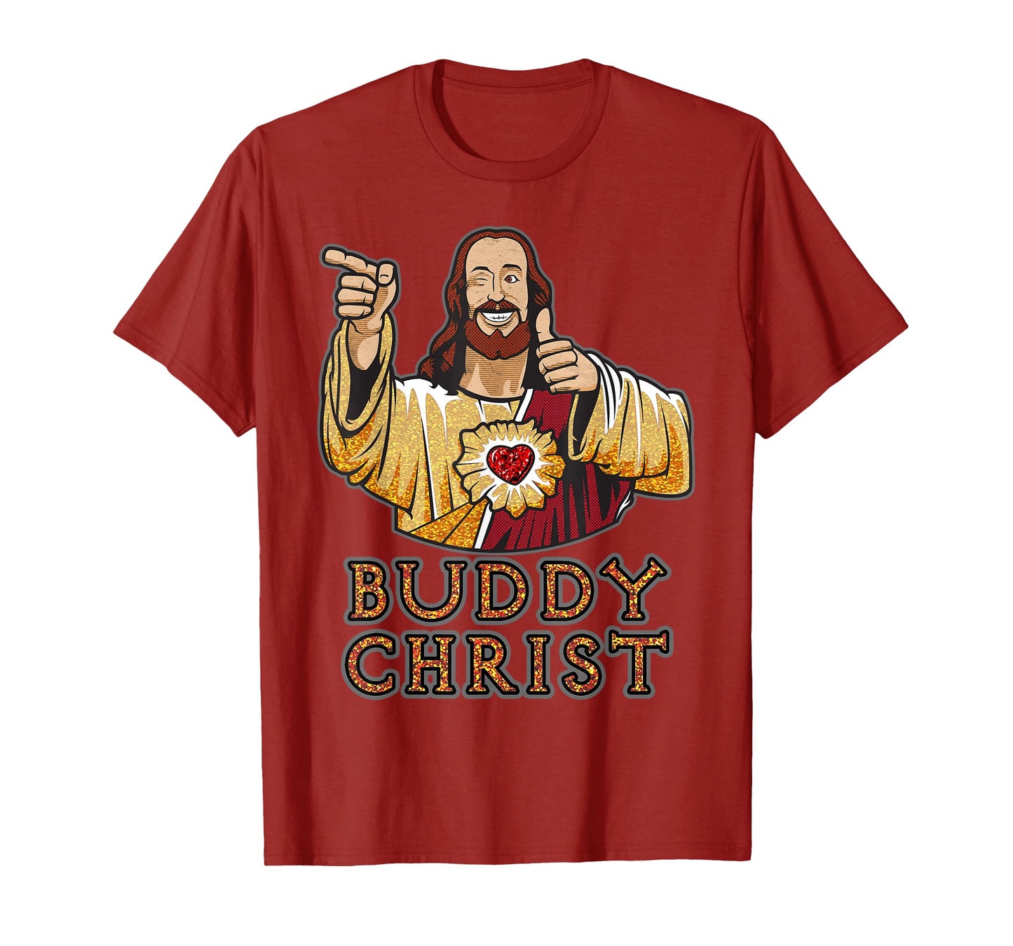 Kevin Smith View Askewniverse Buddy Christ Got Golden Wow T-Shirt