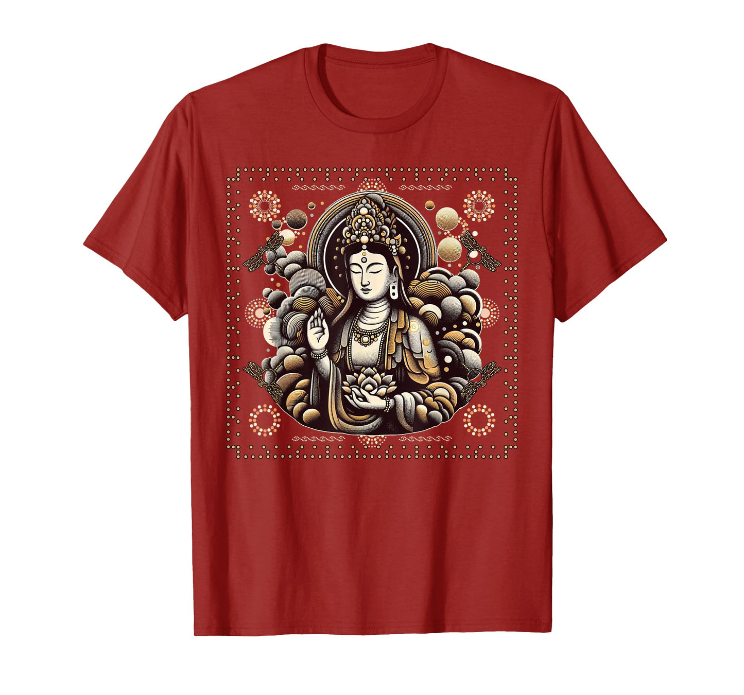 Guanyin Avalokiteshvara Mahayana Buddhism Goddess T-Shirt