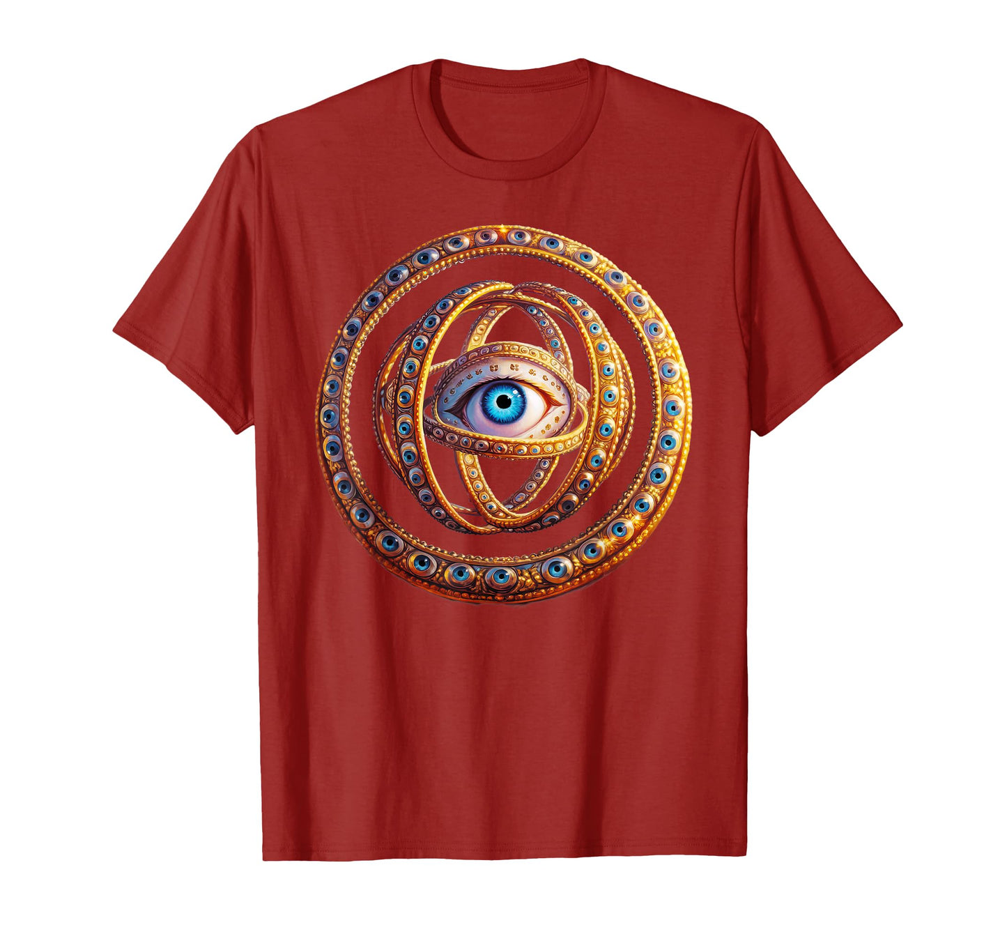 Ophanim Biblically Accurate Angel Design Spiritual Art T-Shirt