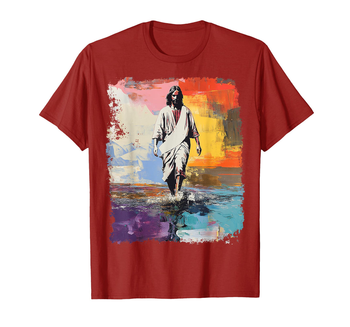 A Jesus Christ Design T-Shirt