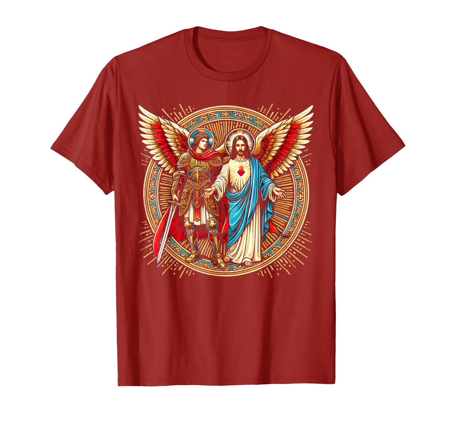 Archangel Gabriel Catholic Christianity Guardian Angel T-Shirt