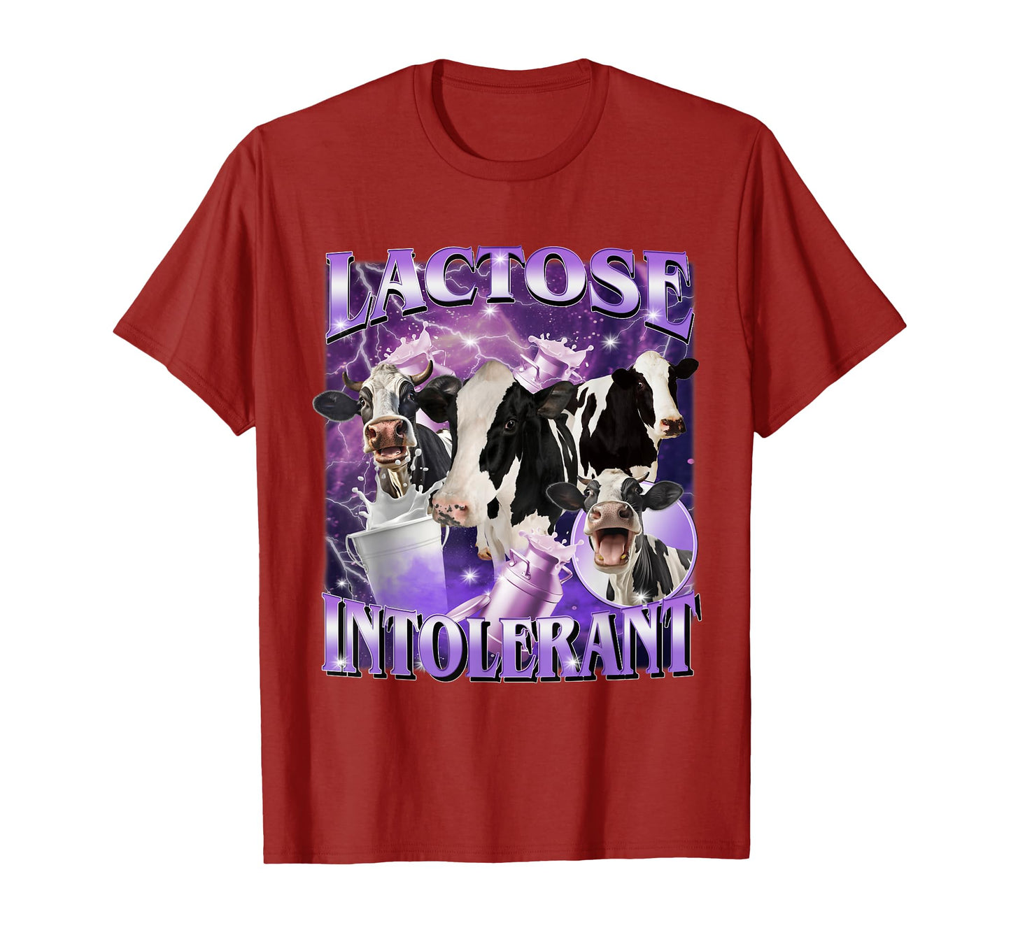 Lactose Intolerant Shirt, Funny Sarcasm Oddly Specific Meme T-Shirt
