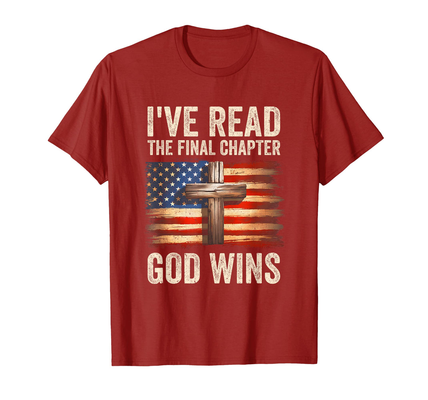 I've Read The Final Chapter God Wins Religious Christian T-Shirt