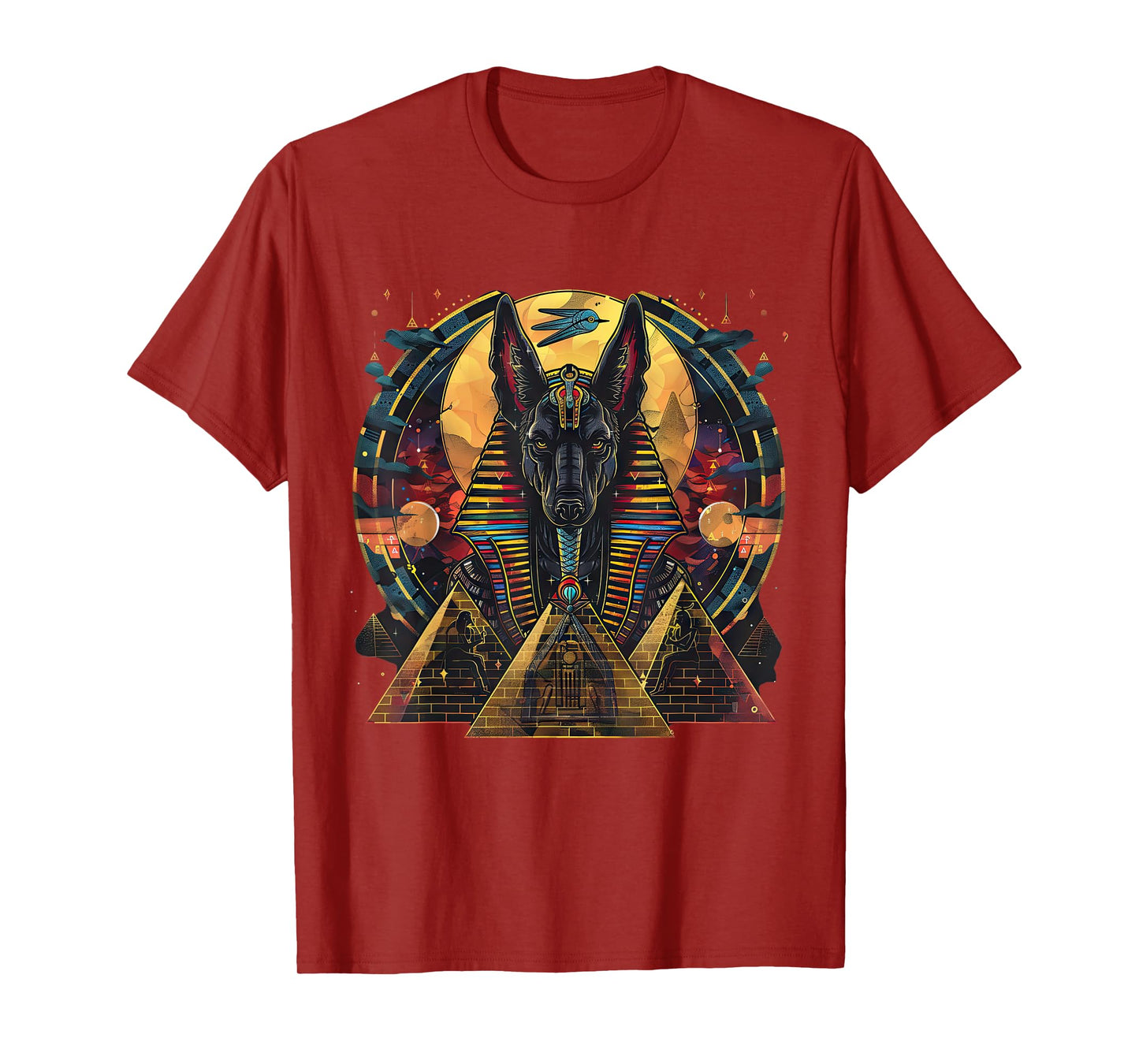 Ancient Egypt Mythology Egyptian God Anubis T-Shirt