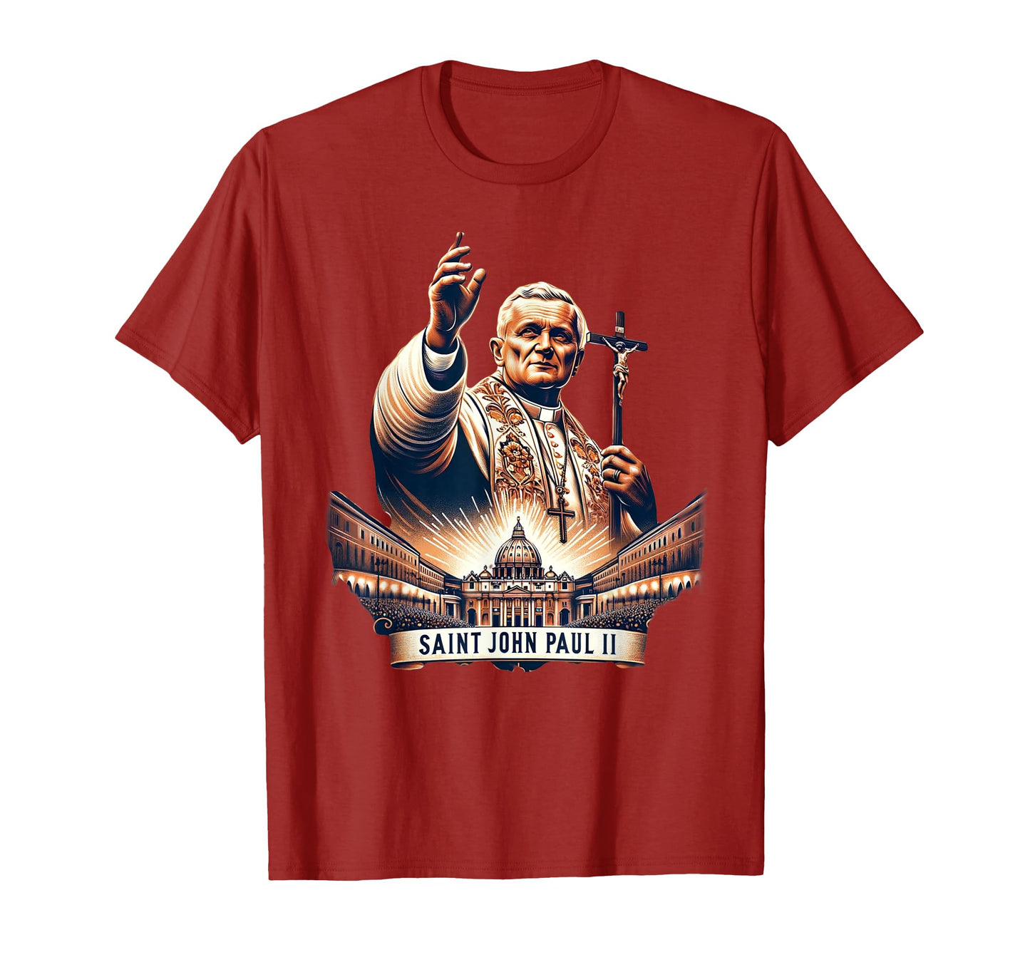 Saint John Paul II Catholic T-Shirt