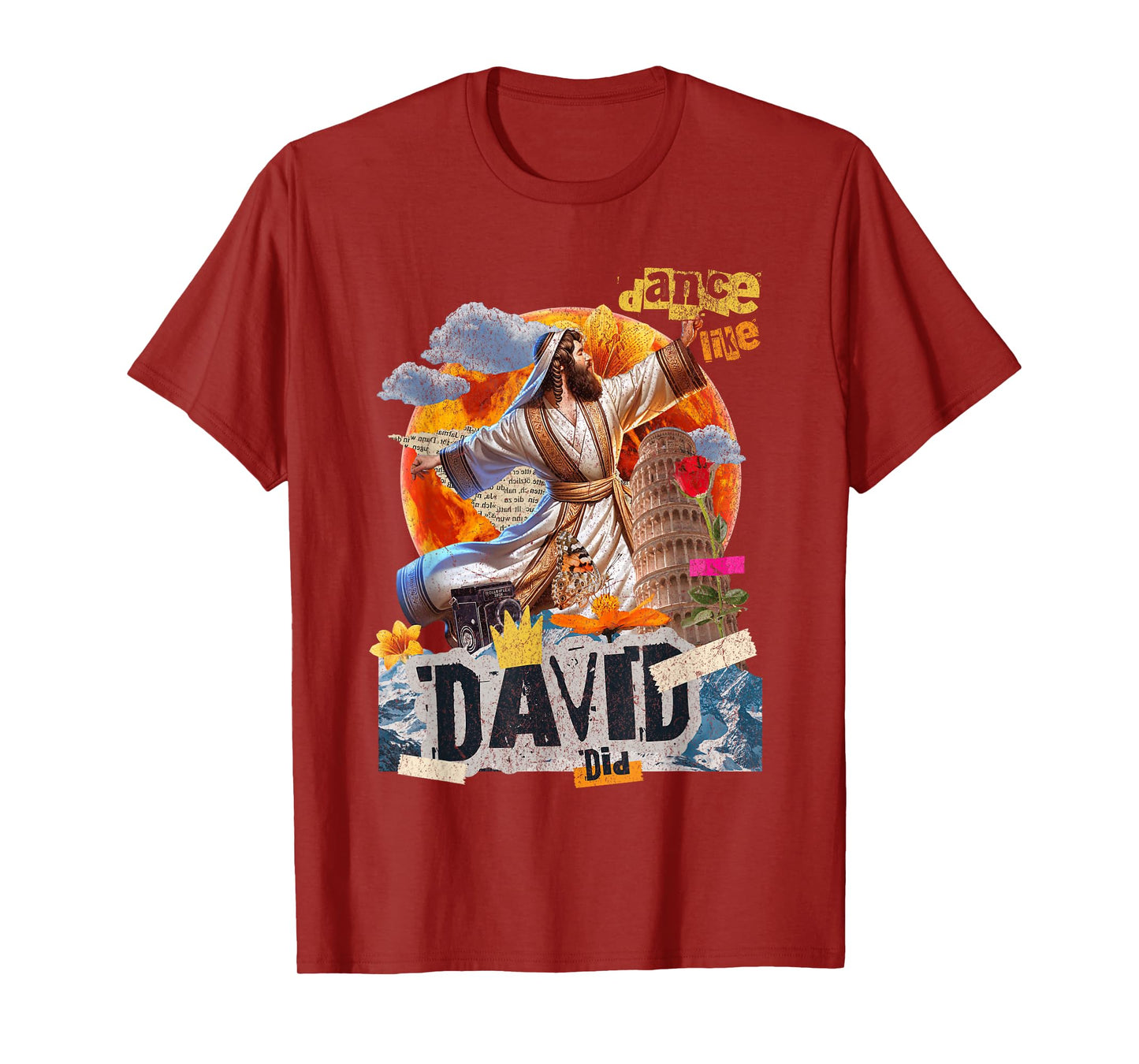 I Will Dance Like David Danced A Joyful Praise in Every Step T-Shirt