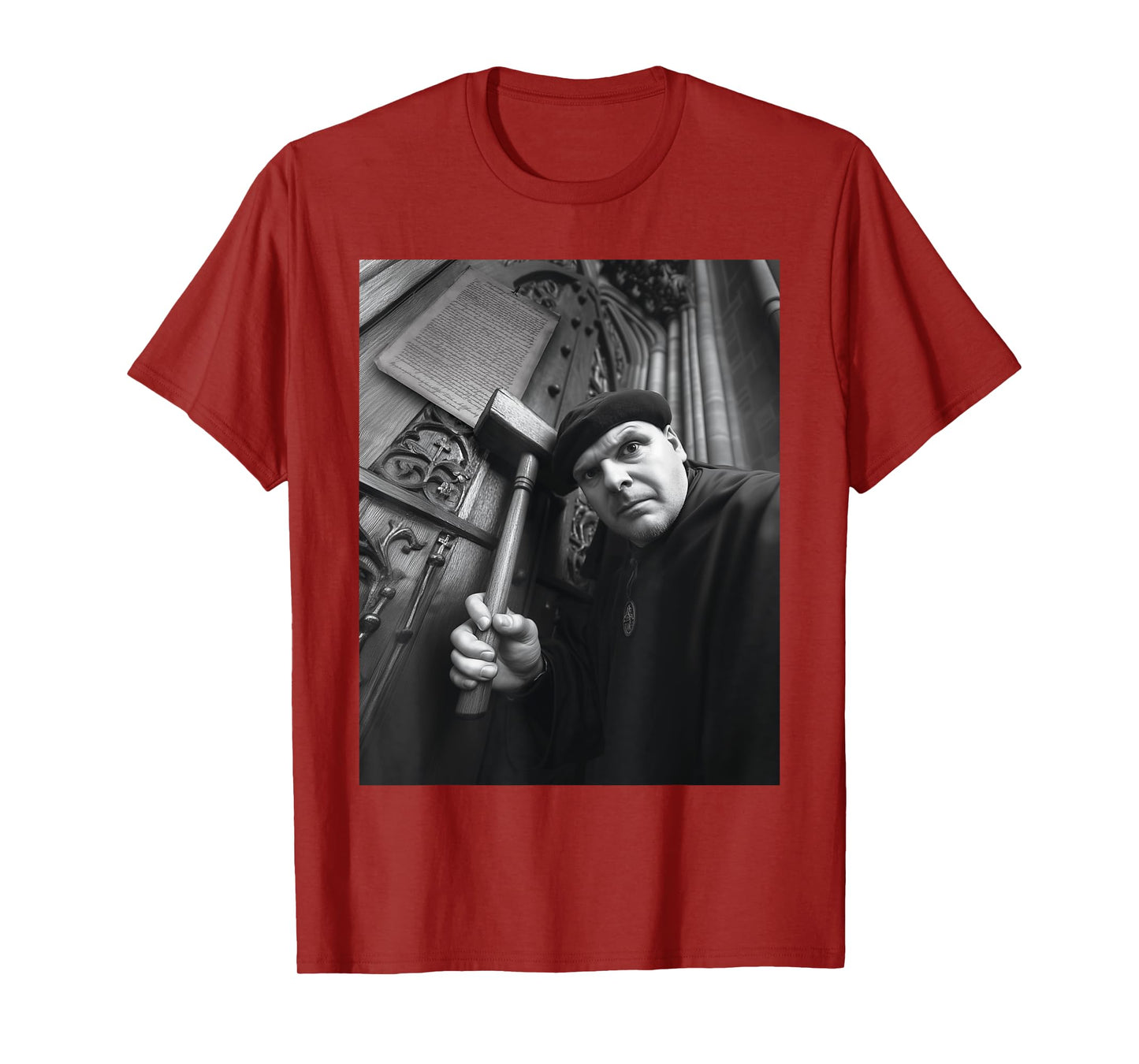 Funny Martin Luther Selfie Reformation Reformed Christian T-Shirt