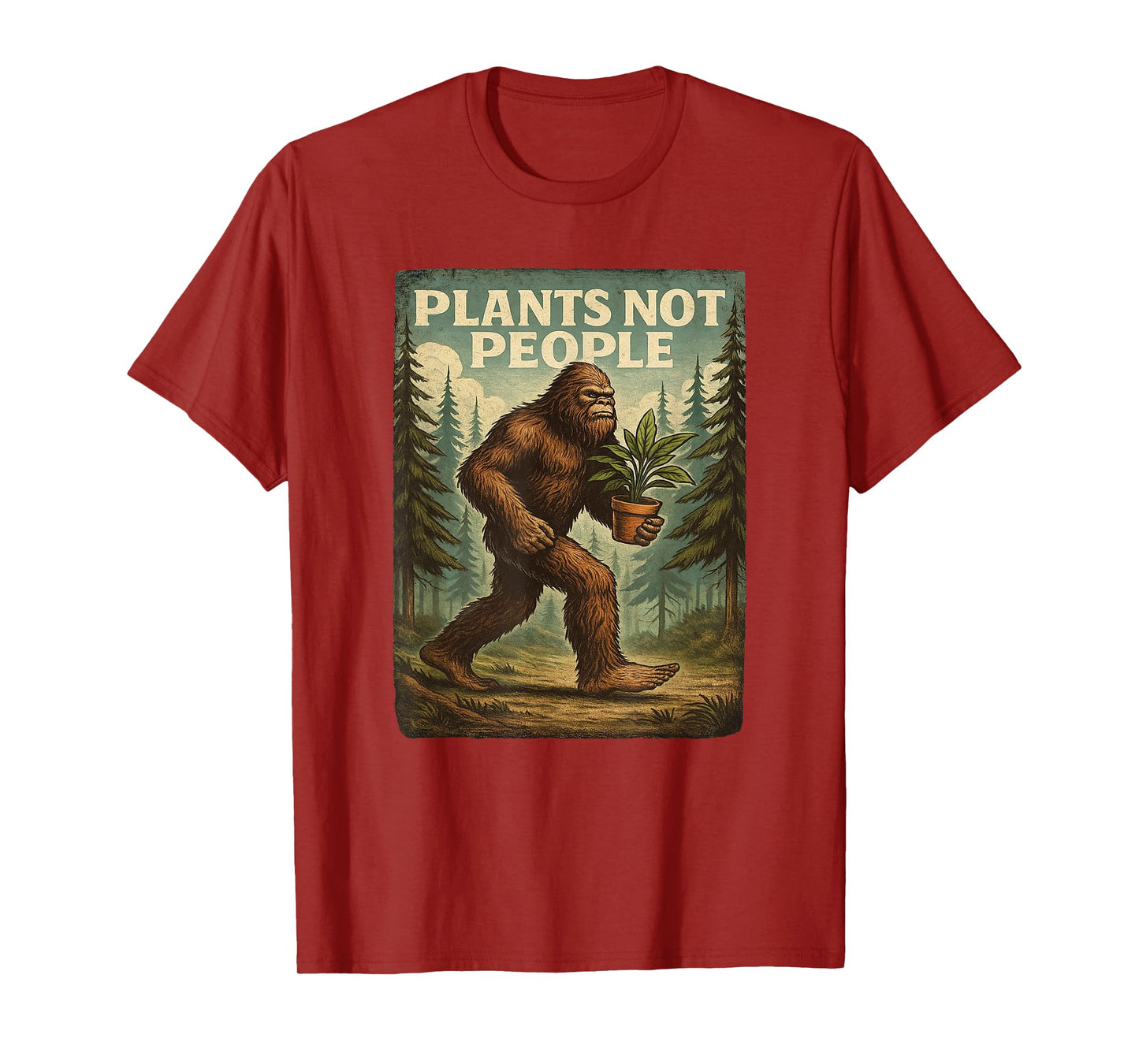 Plant Lover Shirt for Men Women Plants Not People T-Shirt
