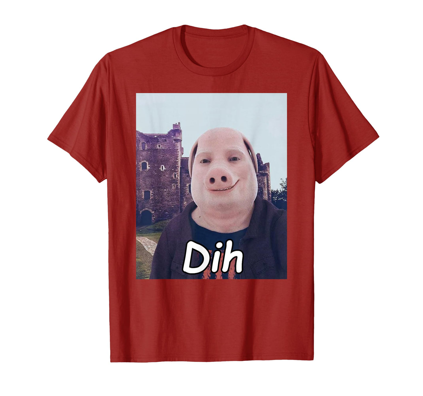 funny brainrot gen z humor cat meme dihh cat meme gen alpha T-Shirt