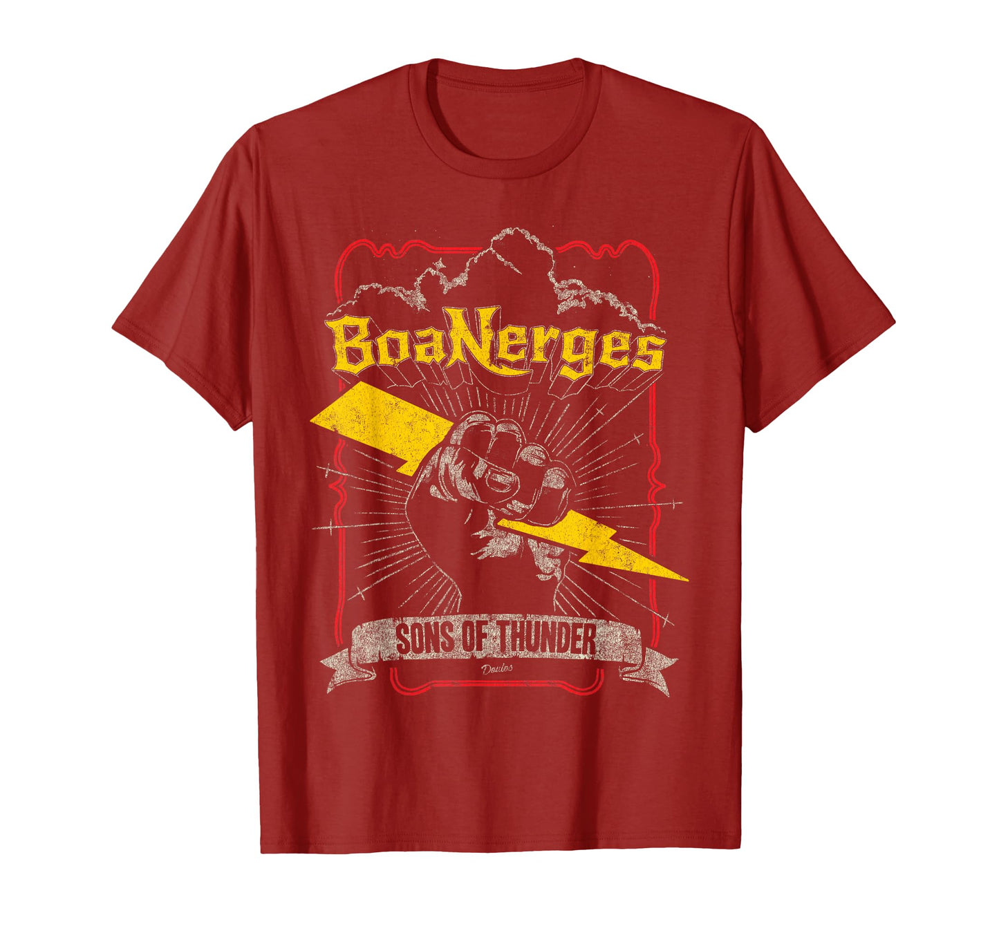 Boanerges Sons of thunder Bible verse Graphic T-Shirt