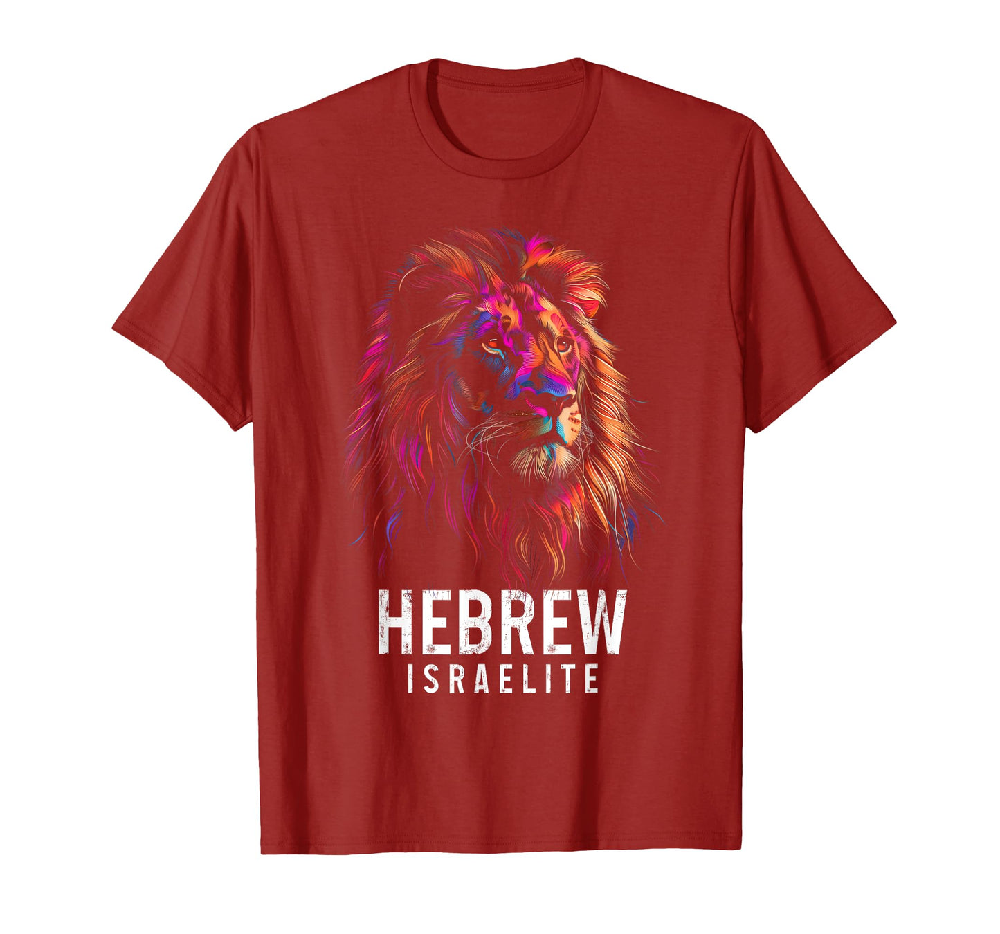 Hebrew Israelite Lion Of Judah Tribe YHWH Jew Jewish Yah T-Shirt
