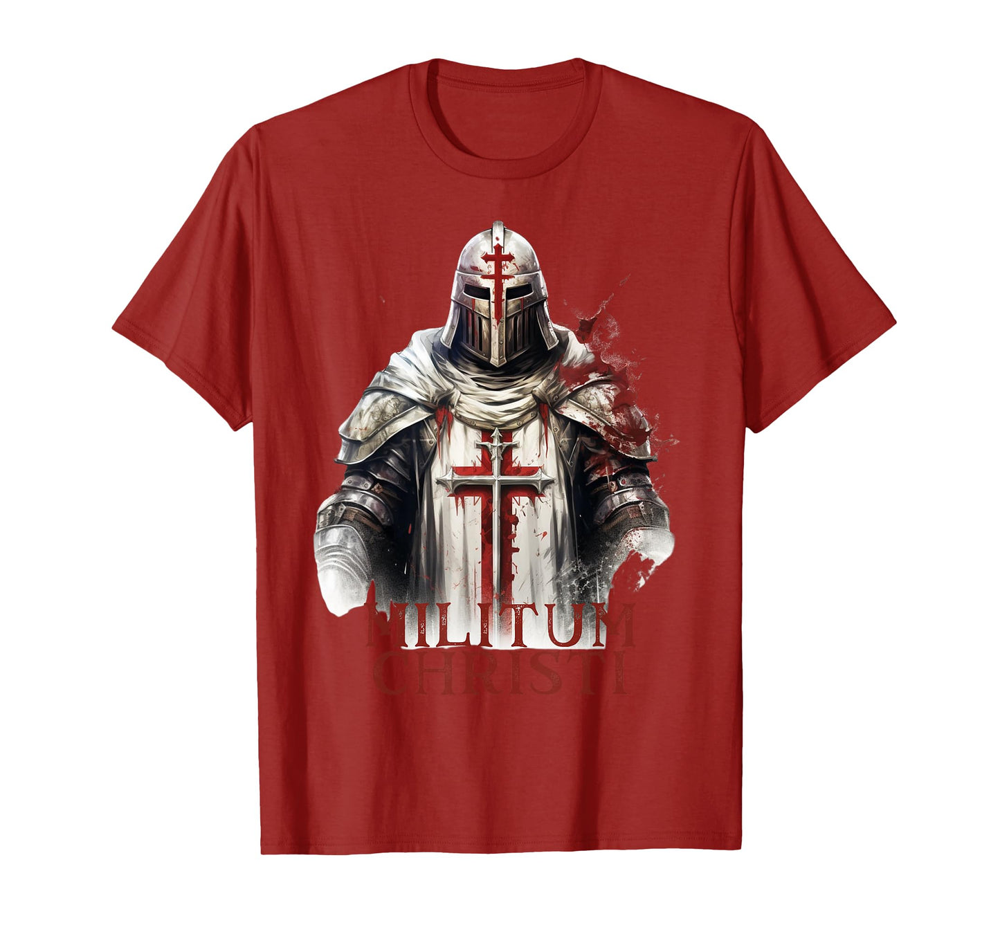 Catholic Knight Templar Crusader Cross T-Shirt