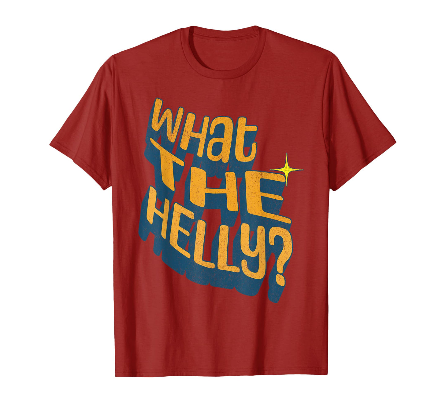What The Helly Ironic Meme Brainrot Quote Gen Z Alpha T-Shirt