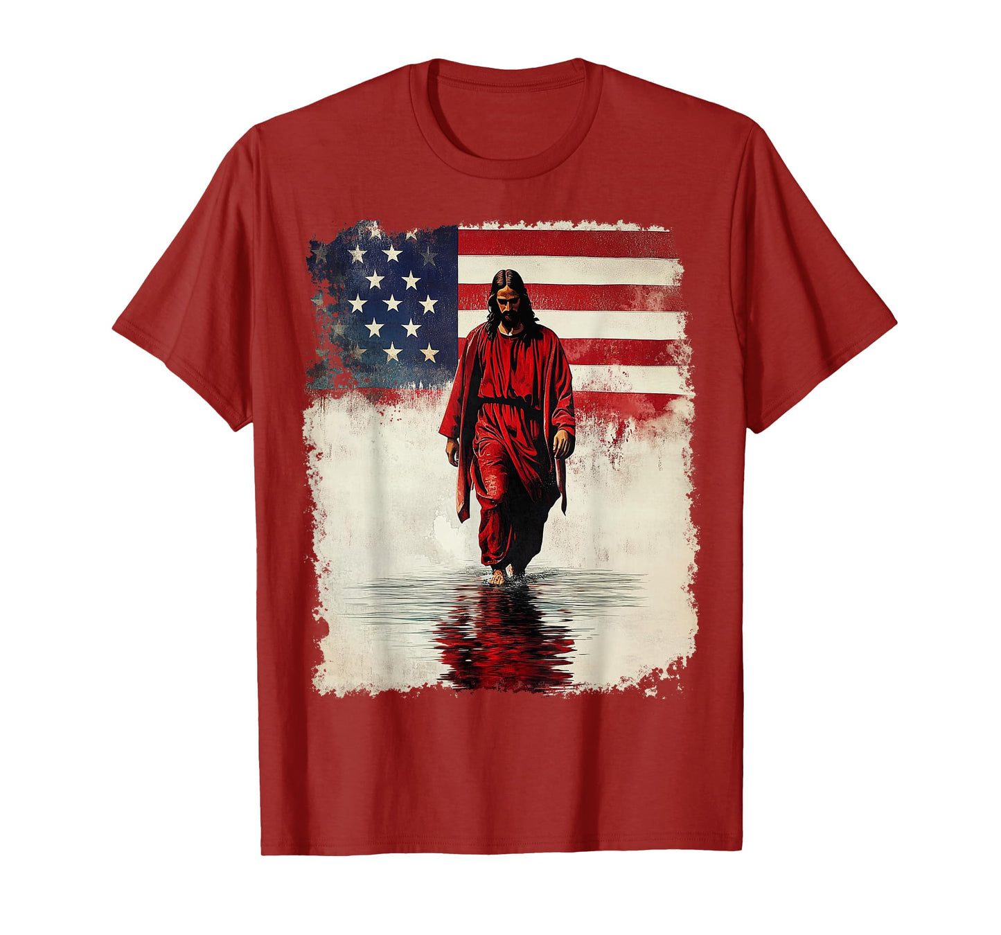 American Flag Jesus T-Shirt