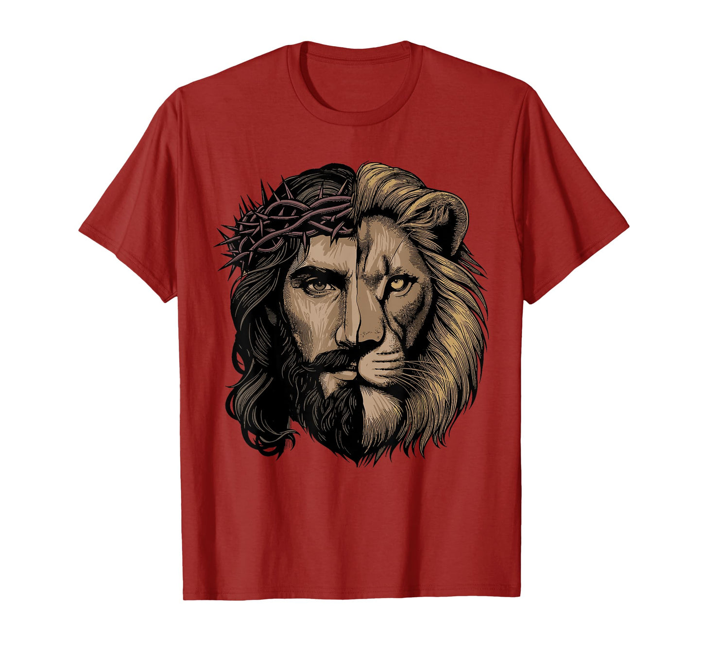 Jesus Shirt Christian Inspiration Jesus Lion Of Judah T-Shirt