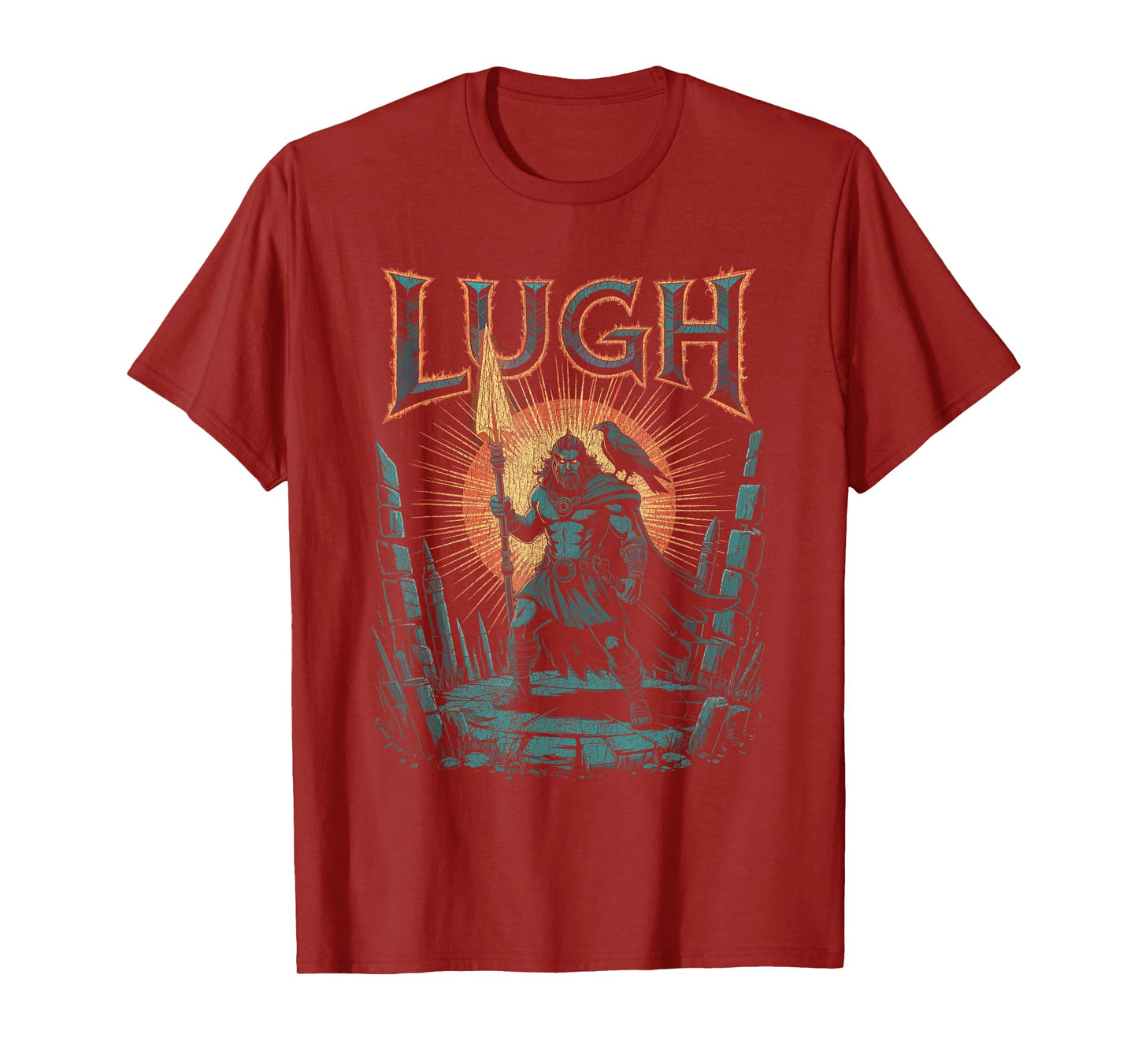 Lugh Celtic Sun God Warrior of Skills Mythology T-Shirt