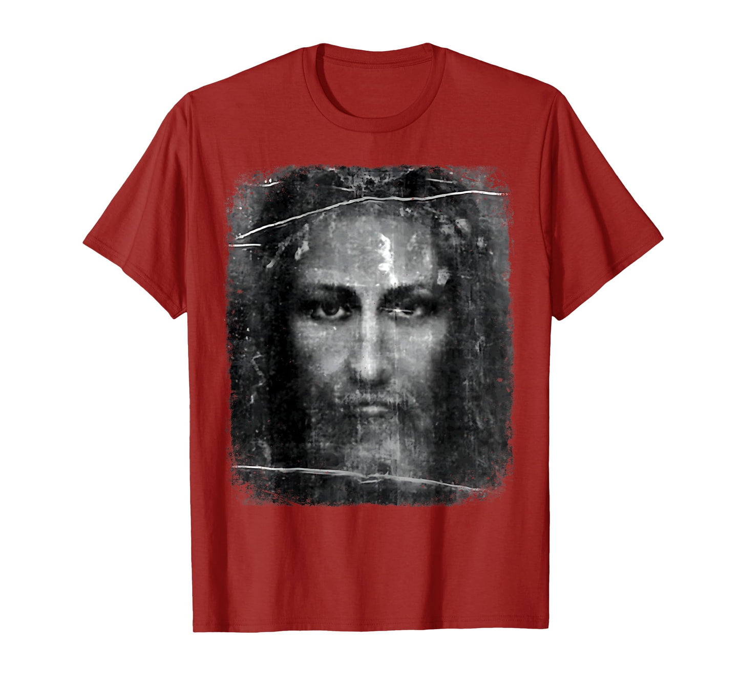 Jesus Shroud Of Turin Vintage christ face catholic christian T-Shirt