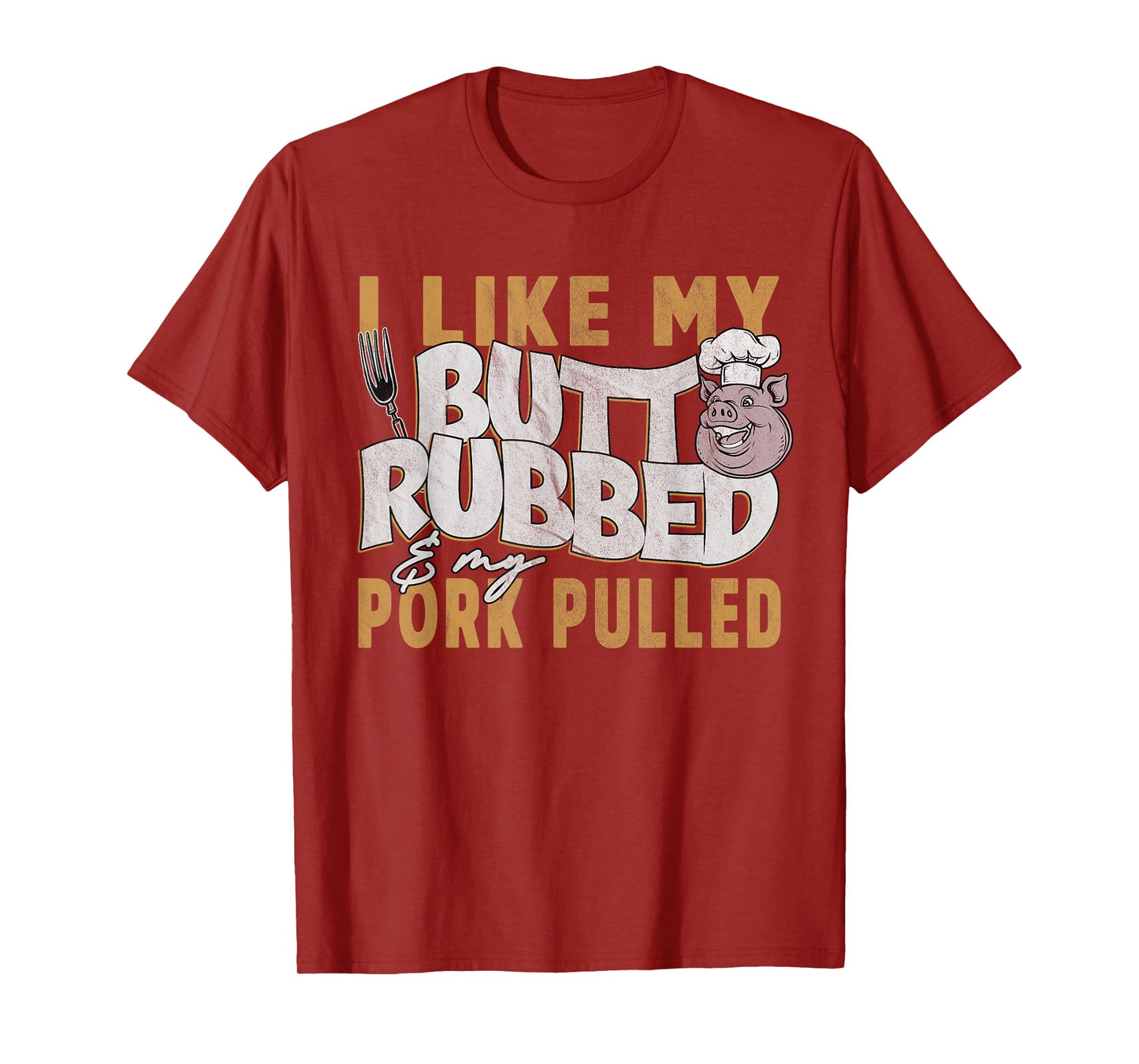 Funny BBQ Grilling Quote Pig Pulled Pork Men Women T-Shirt