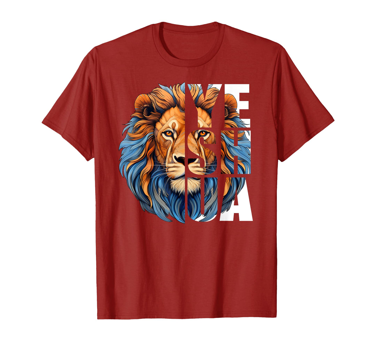 Yeshua Lion Of Judah Fear Bible Christian Religious T-Shirt