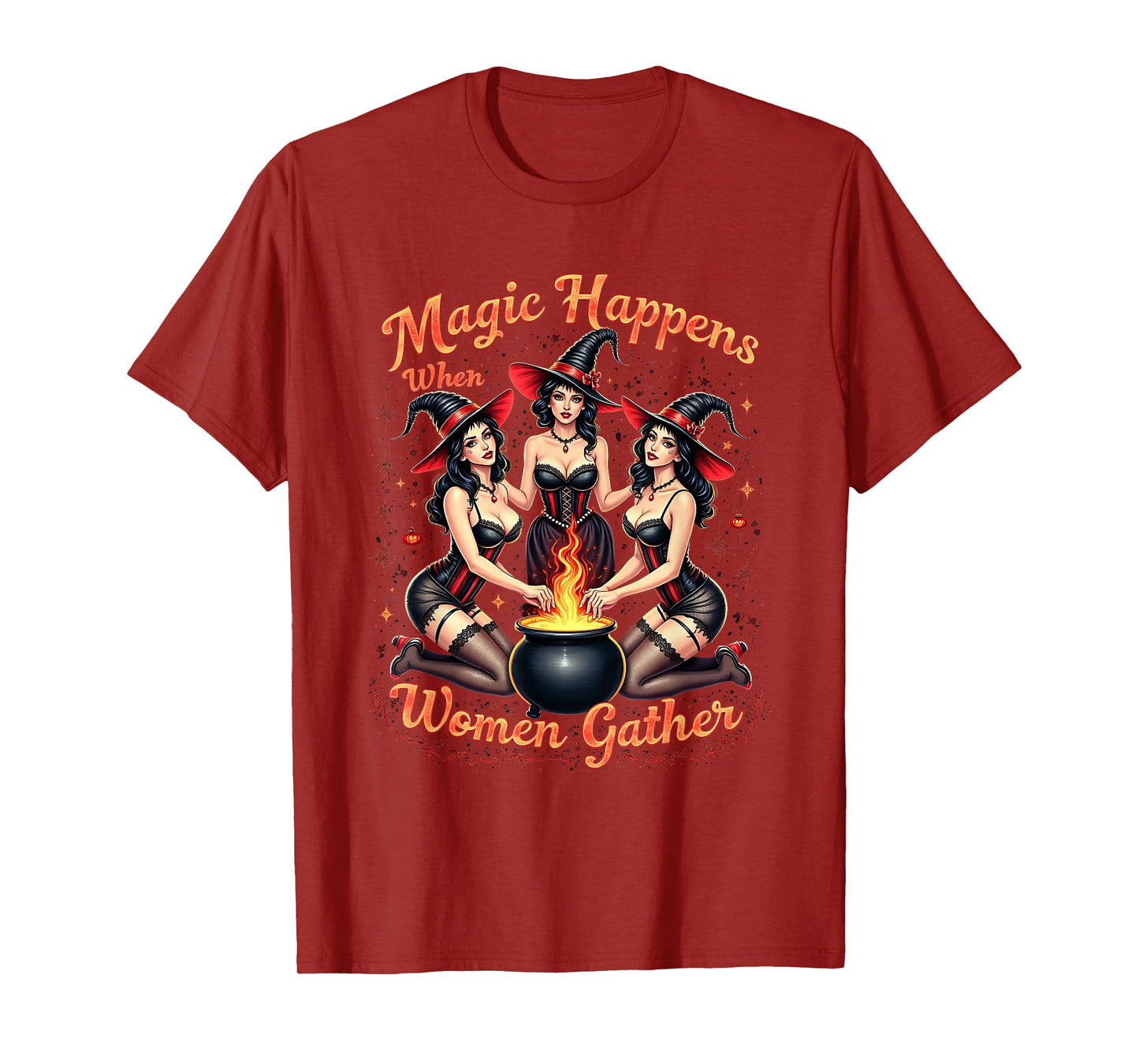 God Forbid Women Have Hobbies Halloween Spooky Season Witch T-Shirt