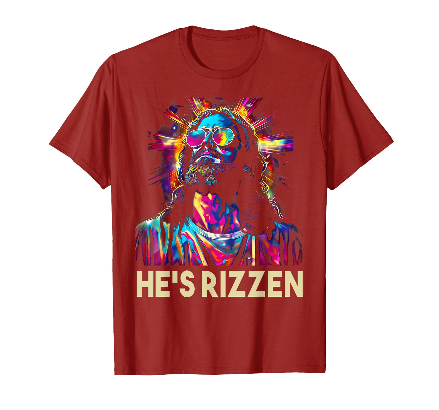 Jesus Is Rizzen He Is Rizzen T-Shirt
