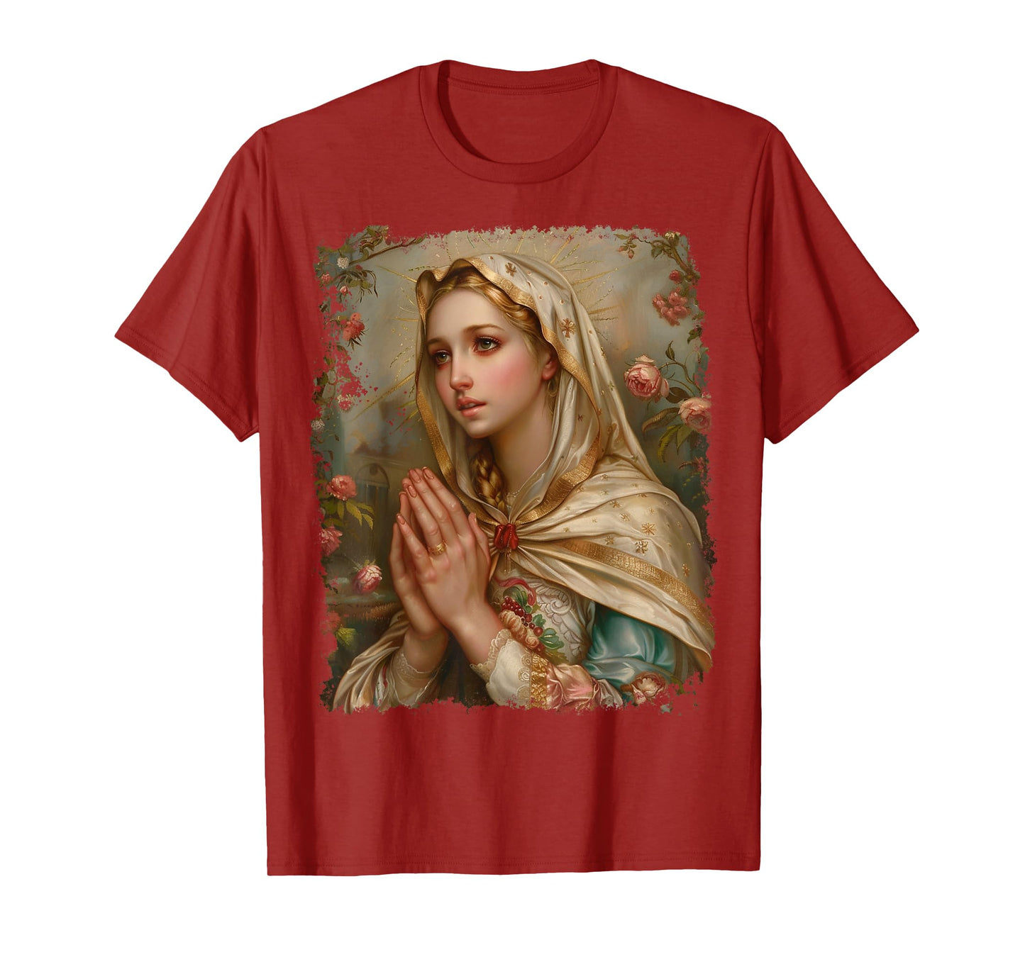 Mother of Jesus Christ Saint Mary Christian T-Shirt