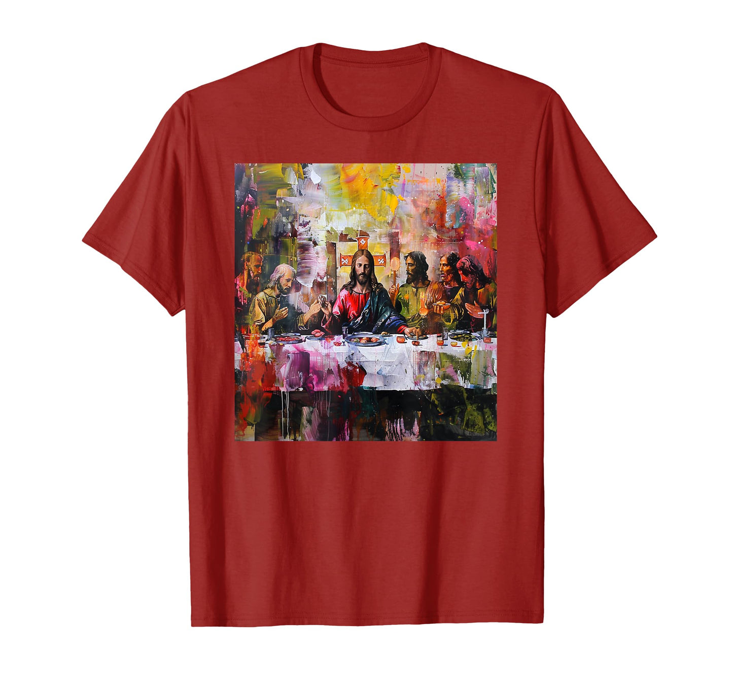 3.Religion and modern,bible art, faith, last, supper T-Shirt