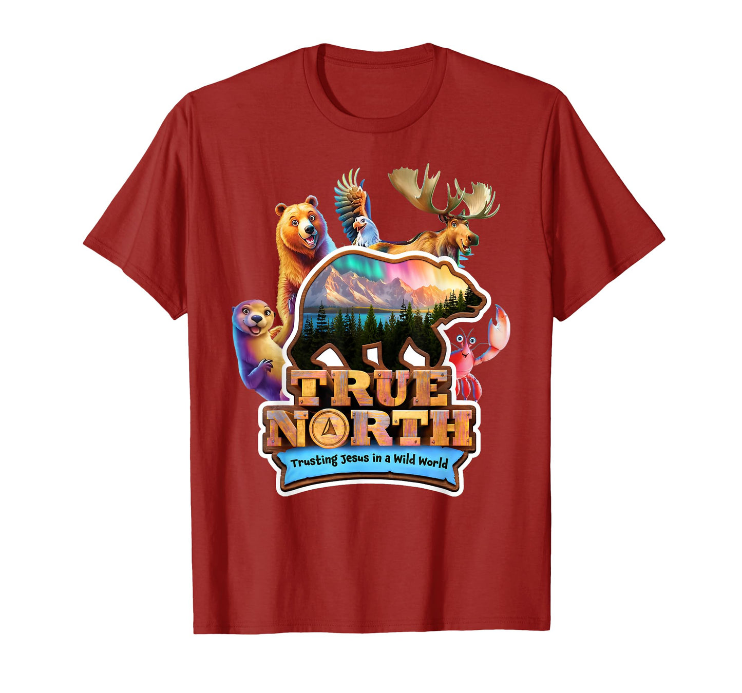 True North VBS 2025 Trusting Jesus Christian Camp T-Shirt