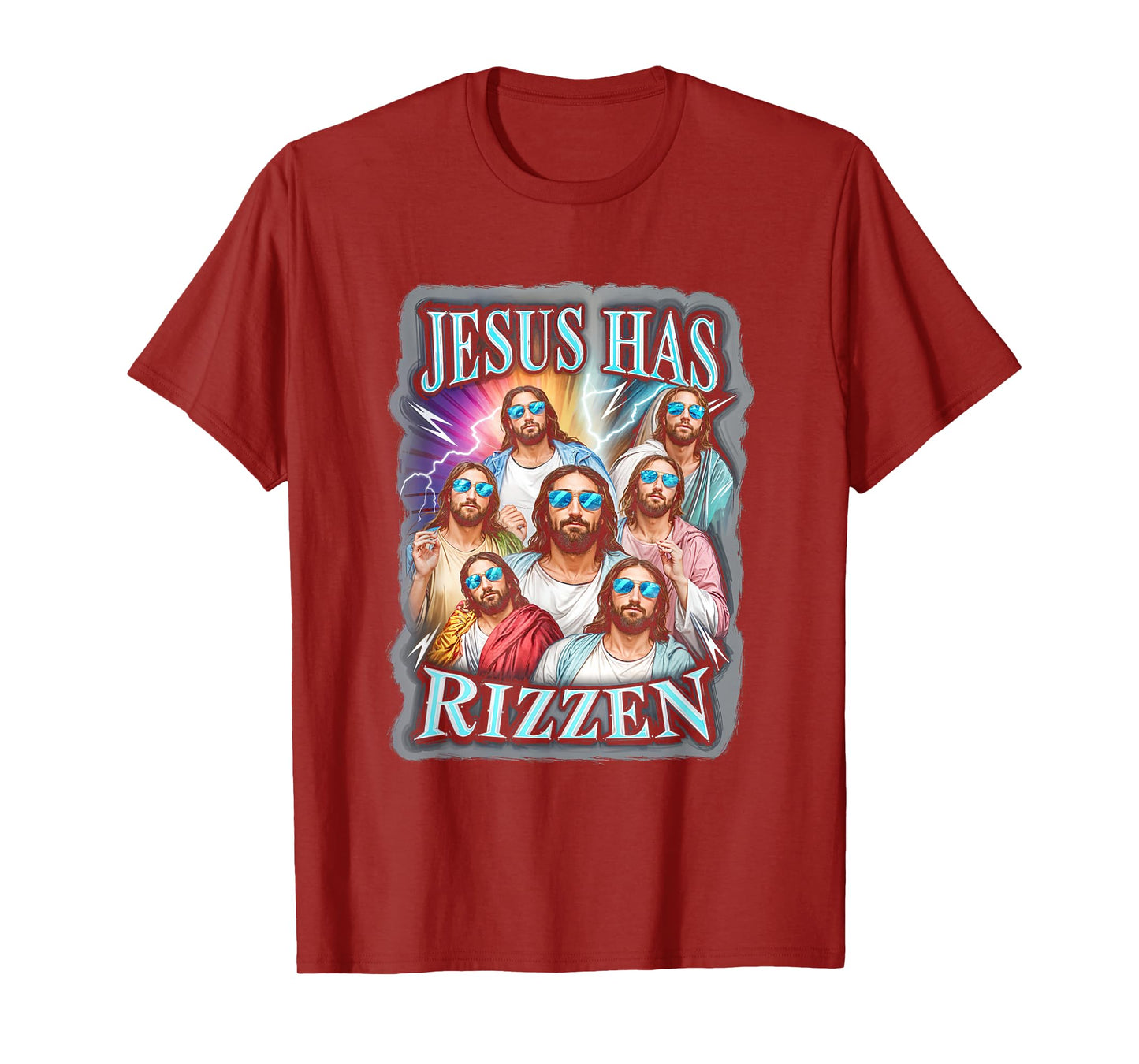 jesus has rizzen christian faith religion belief T-Shirt