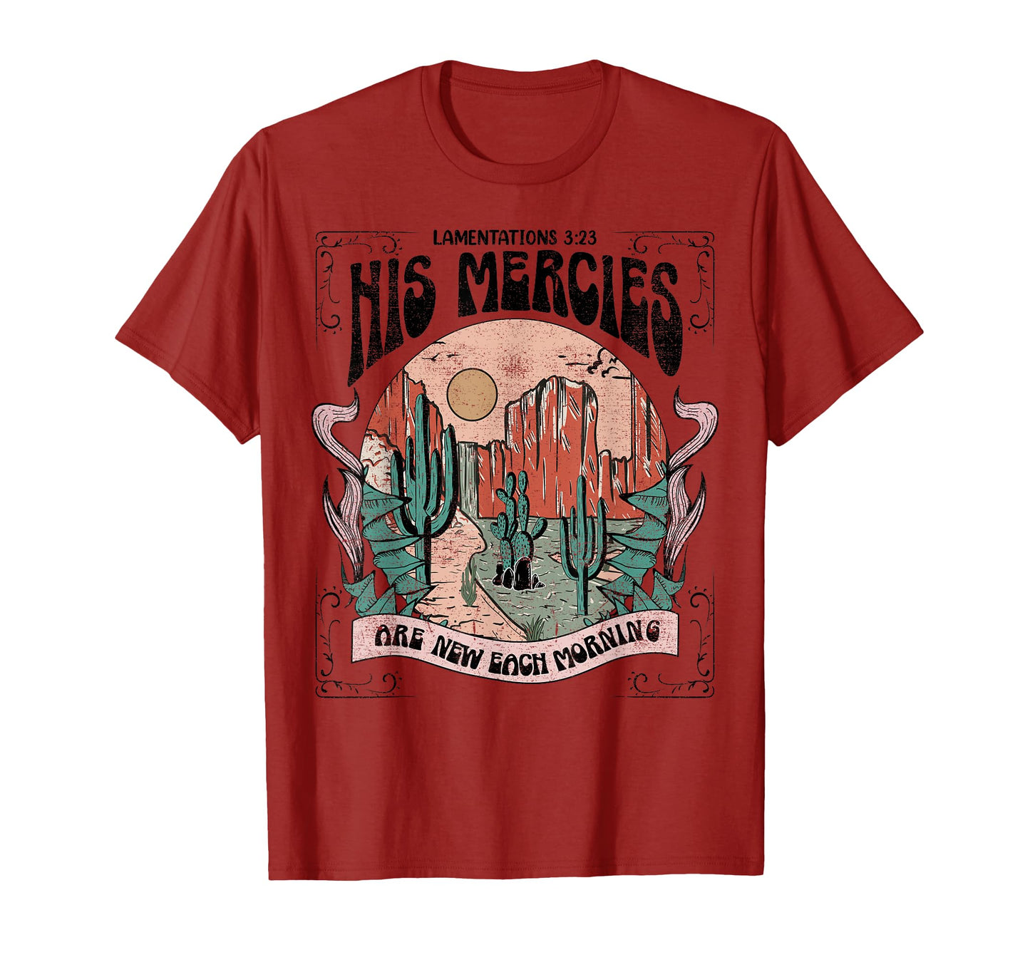 His mercy are new every morning Christian design T-Shirt